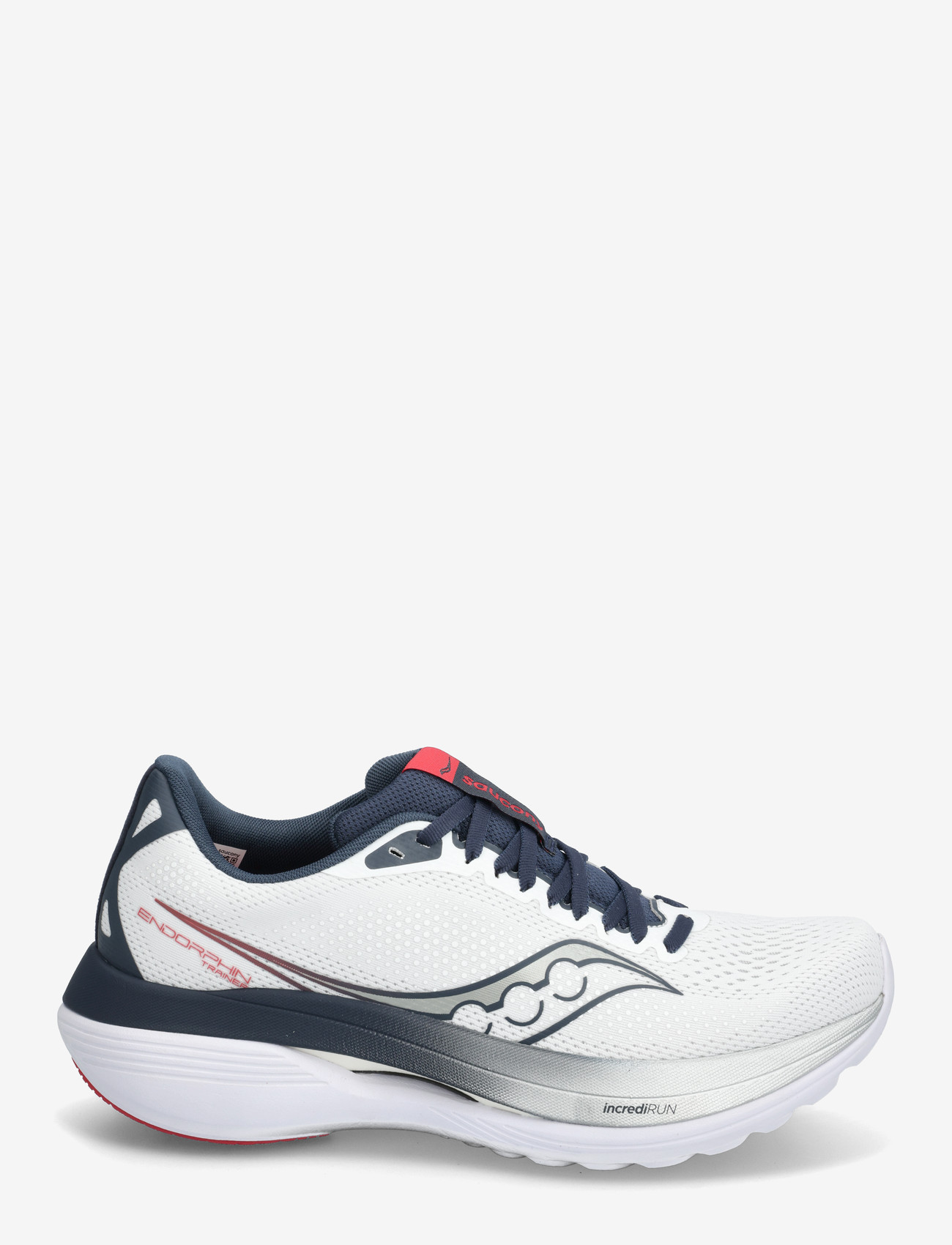 Saucony - ENDORPHIN TRAINER - löparskor - white/navy - 1