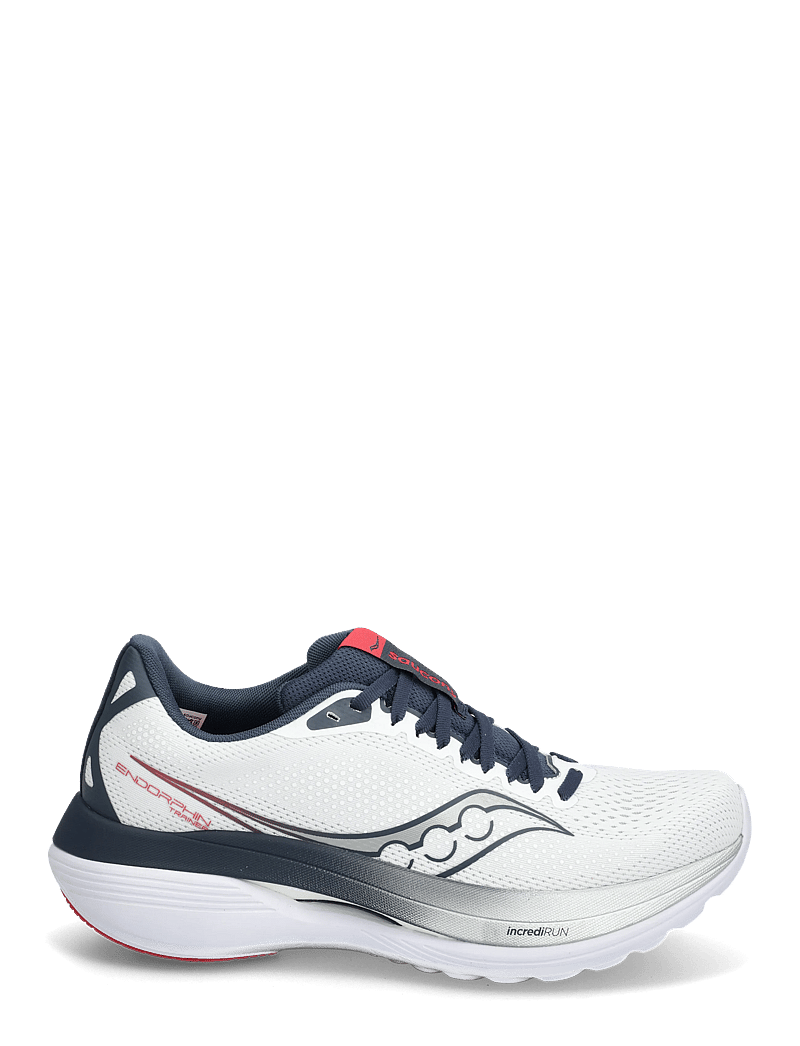 Saucony - ENDORPHIN TRAINER - löparskor - white/navy - 1