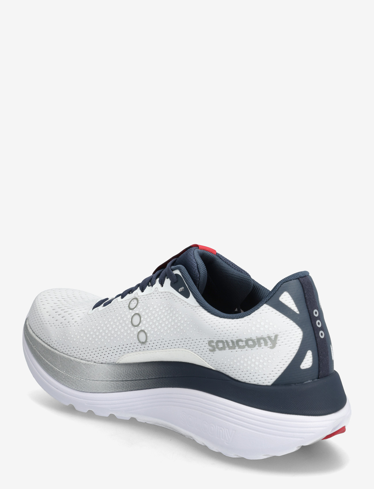 Saucony - ENDORPHIN TRAINER - löparskor - white/navy - 2