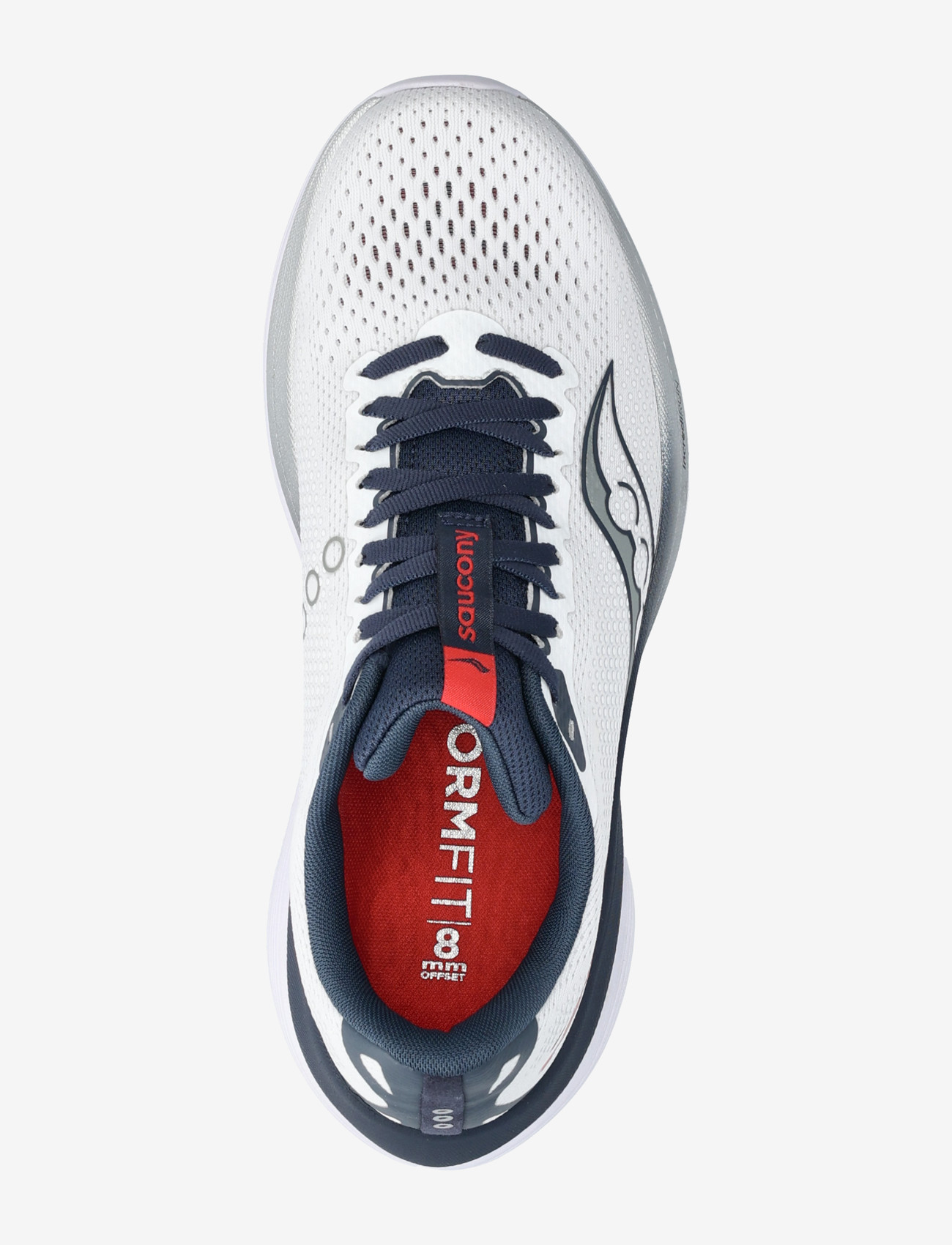 Saucony - ENDORPHIN TRAINER - löparskor - white/navy - 3