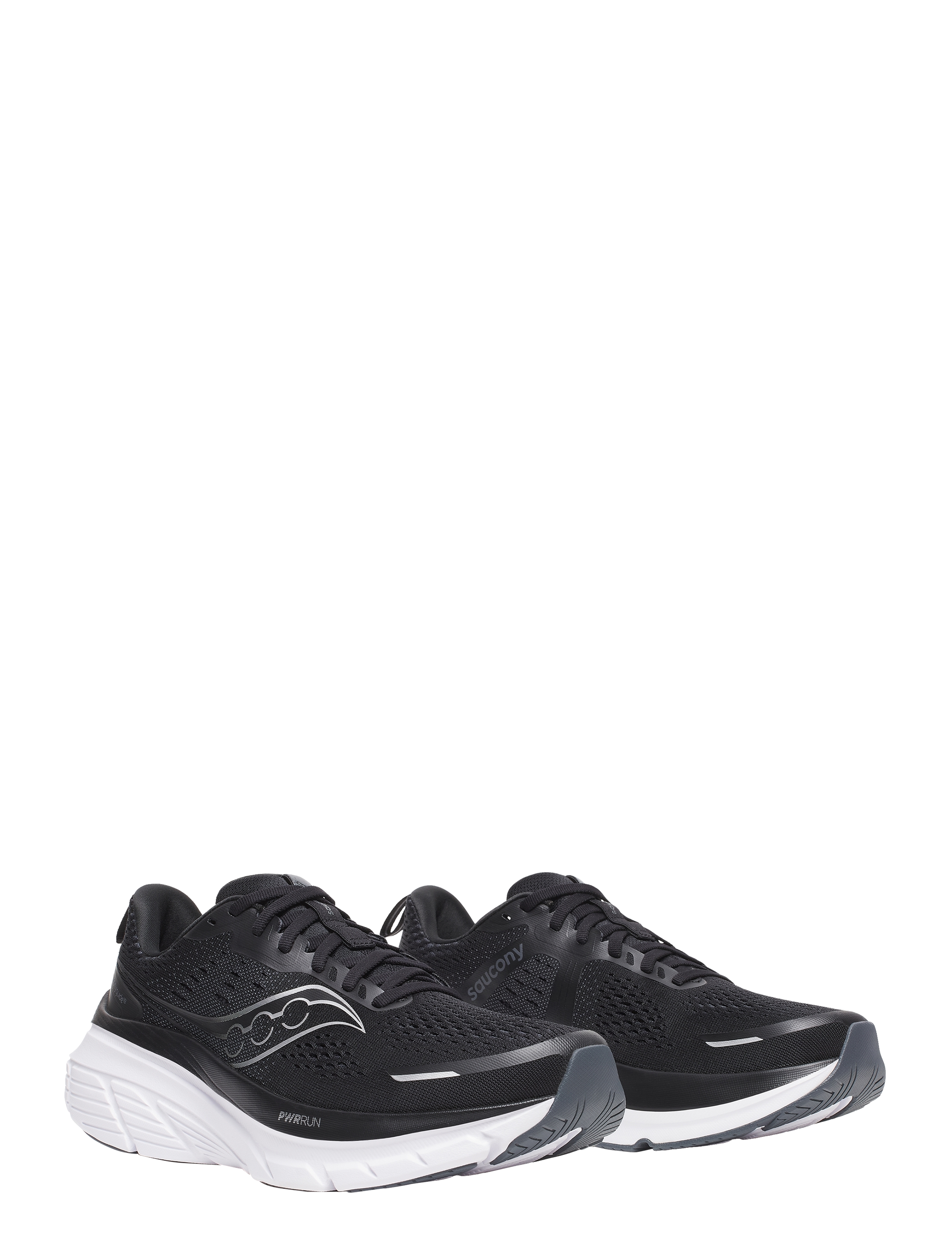 Saucony GUIDE 18 - Sko - BLACK/WHITE / black