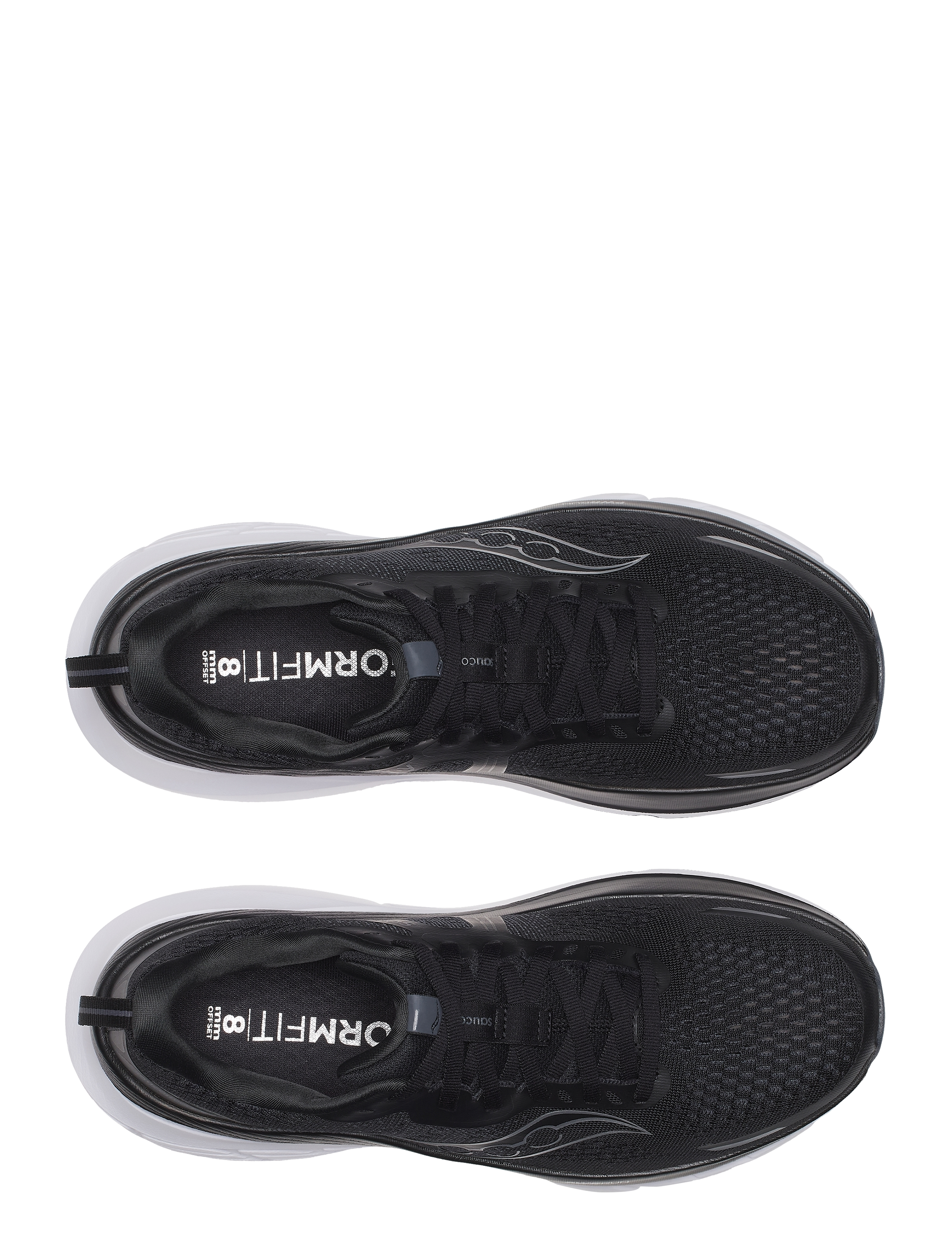 Saucony - GUIDE 18 - löparskor - black/white - 3