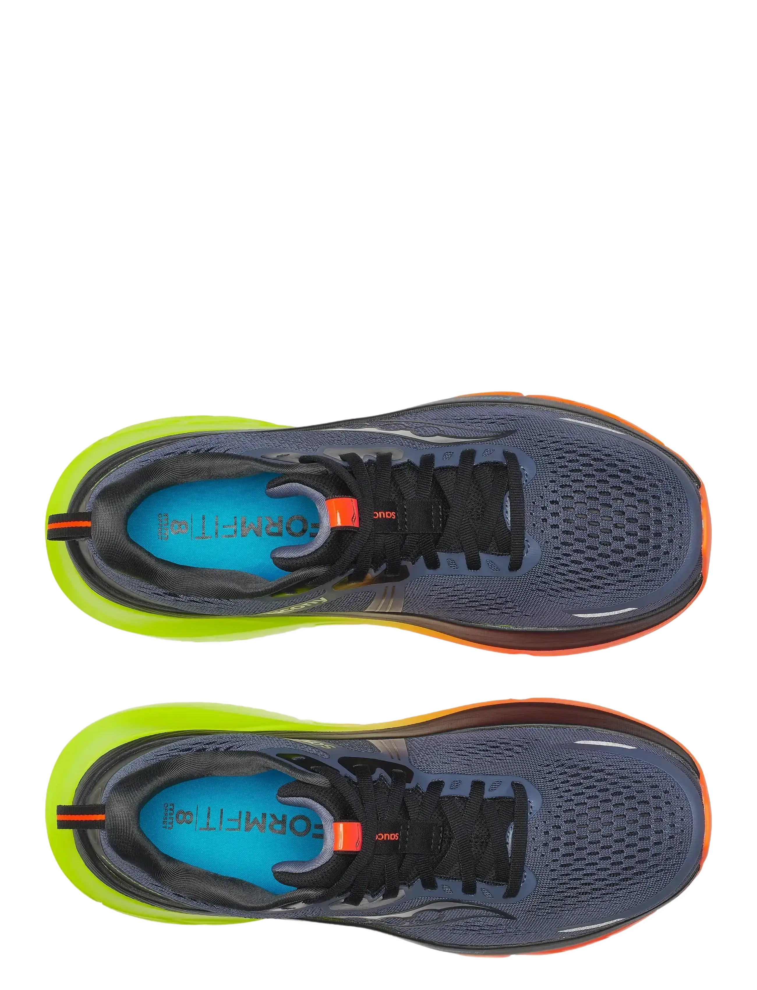 Saucony - GUIDE 18 - löparskor - shadow/vizi - 4