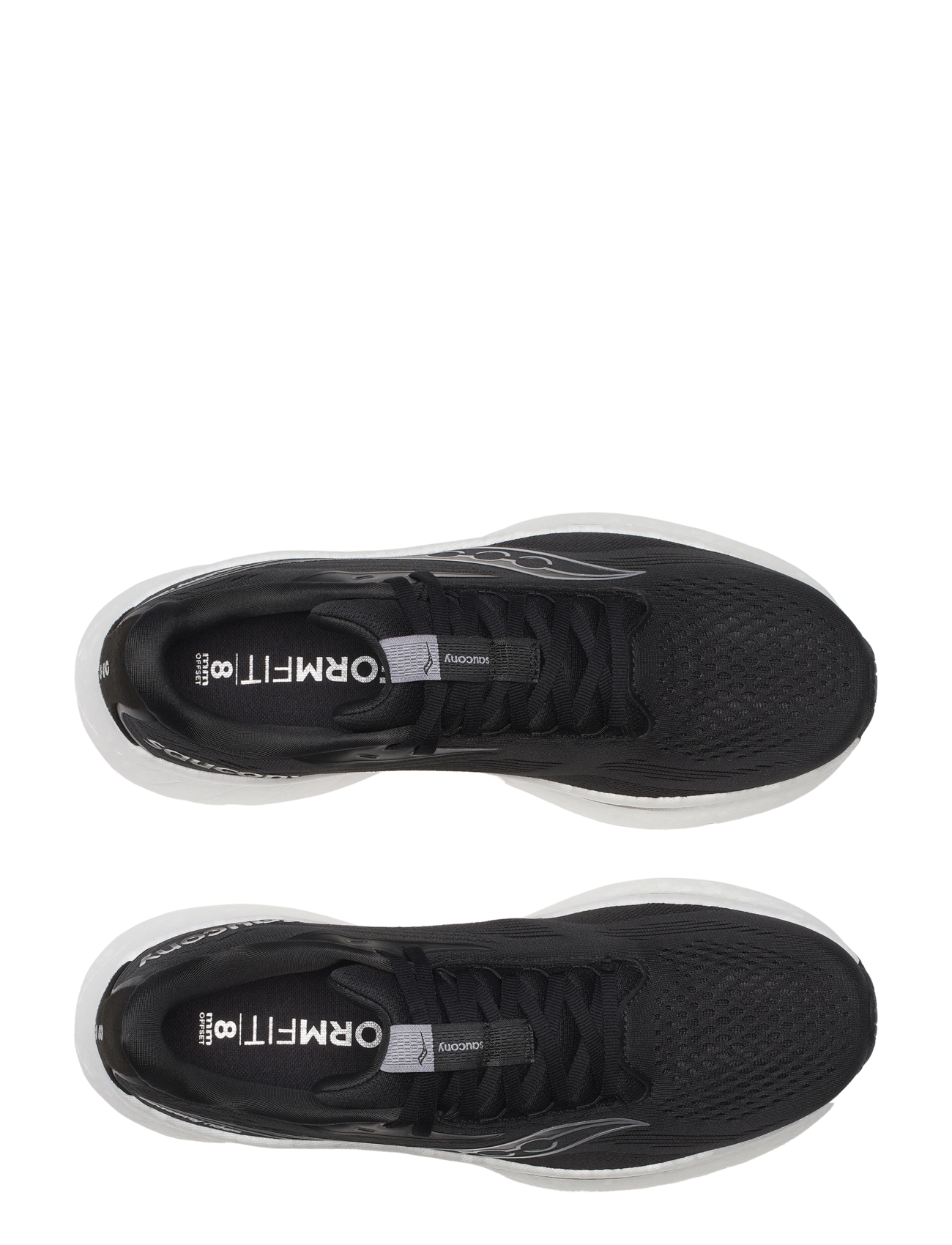 Saucony - RIDE 18 - loopschoenen - black/white - 2