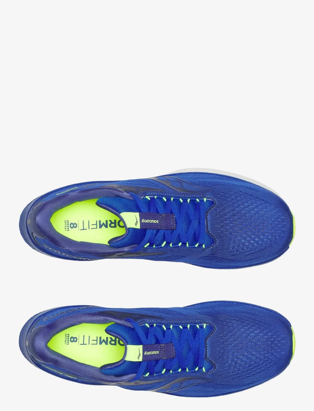 Saucony - RIDE 18 - løbesko - lapis/citron - 4