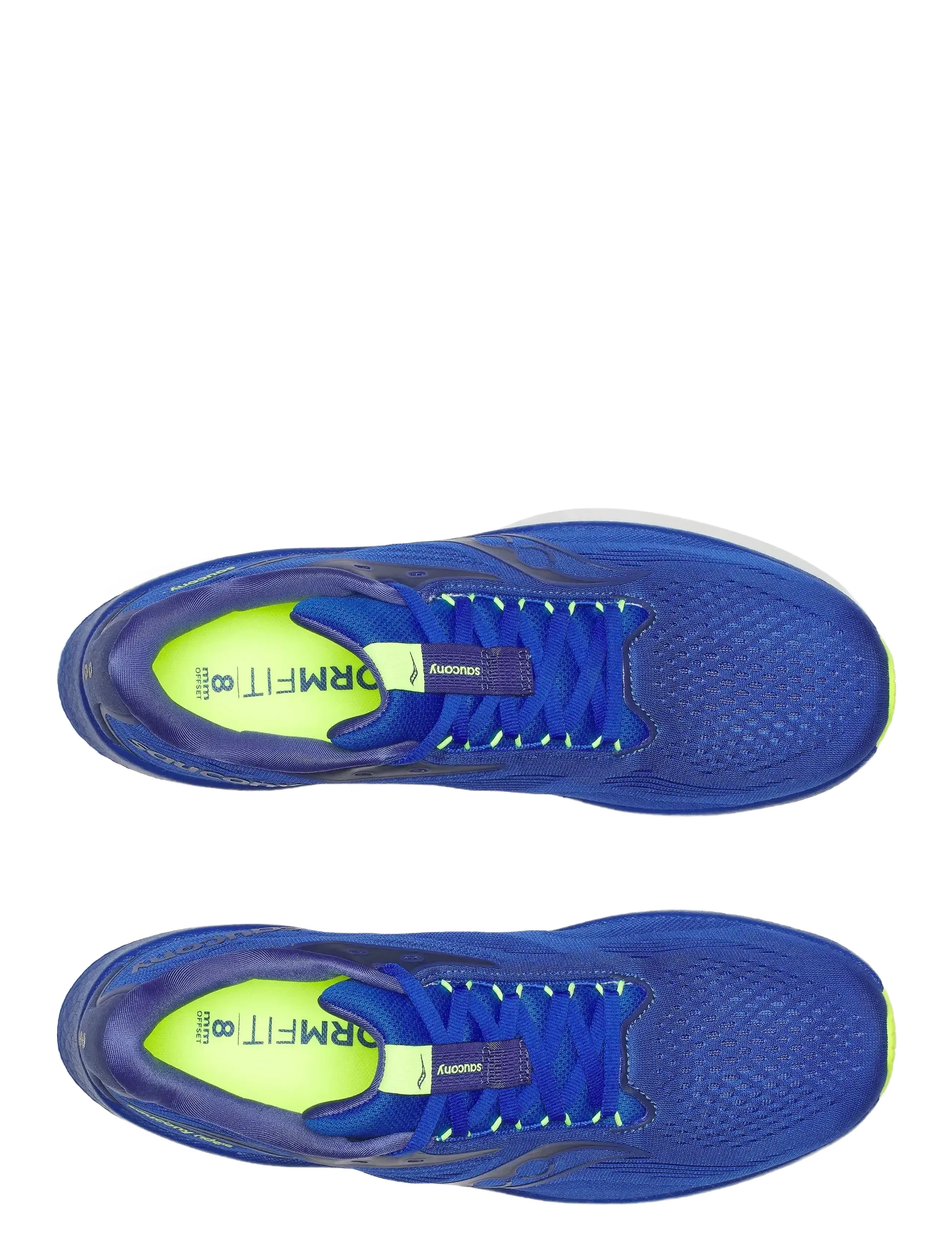Saucony - RIDE 18 - löparskor - lapis/citron - 4