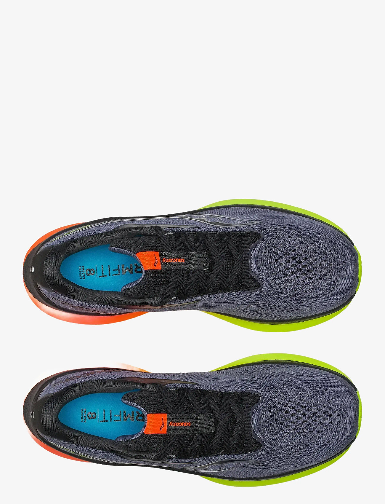 Saucony - RIDE 18 - löparskor - shadow/vizi - 4