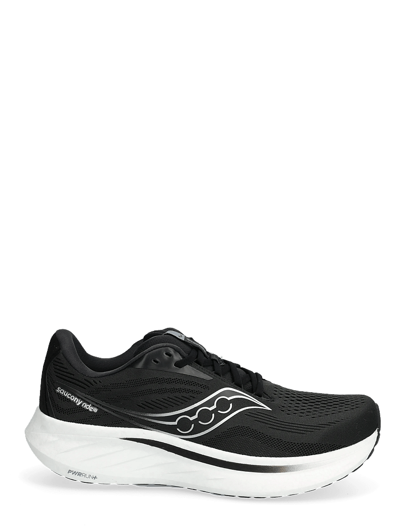 Saucony - RIDE 18 WIDE - black/white - 1