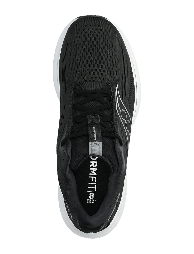 Saucony - RIDE 18 WIDE - black/white - 3