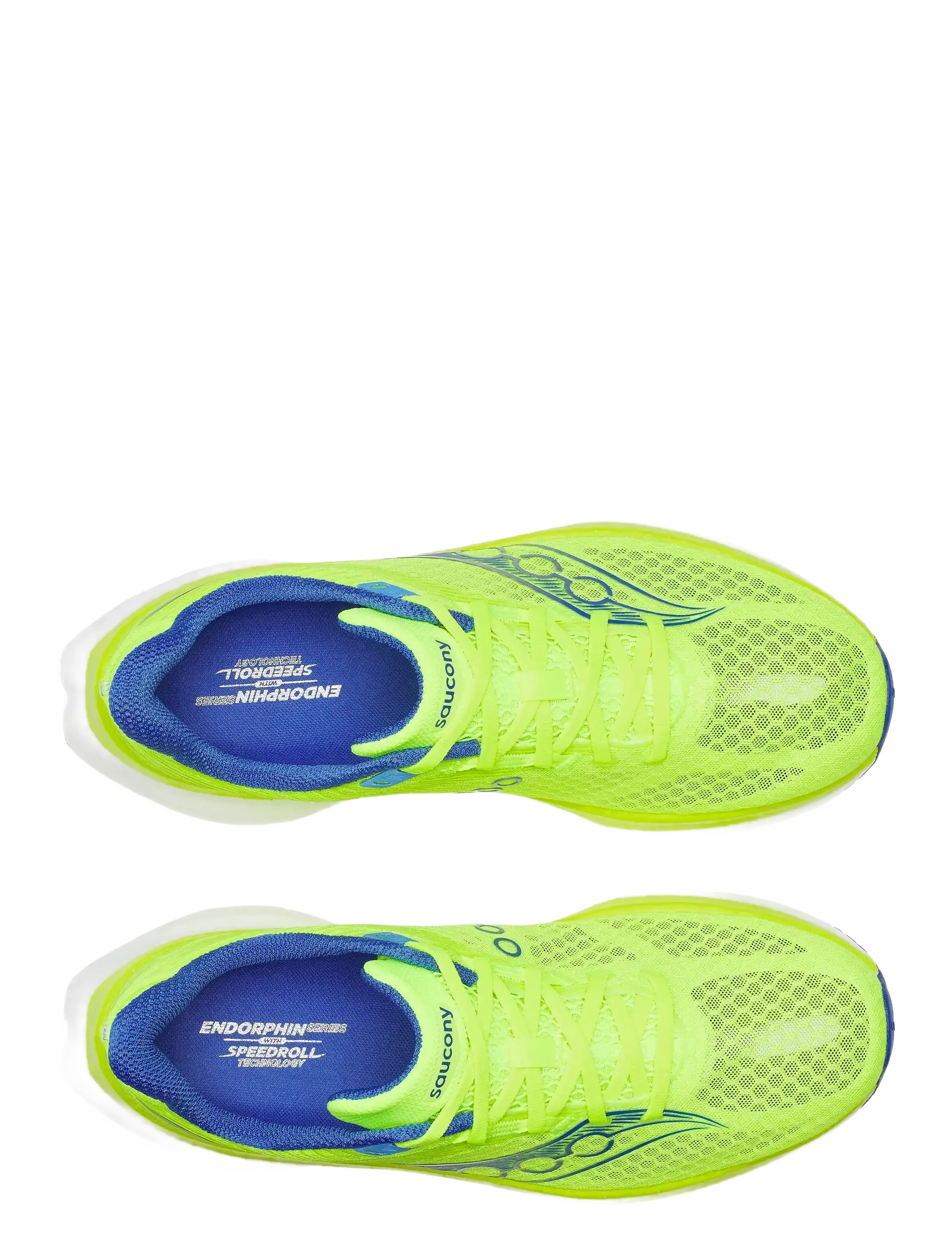 Saucony - ENDORPHIN SPEED 5 - löparskor - citron/lapis - 4