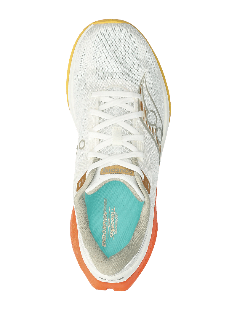Saucony - ENDORPHIN SPEED 5 - buty do biegania - ivory/fire - 3