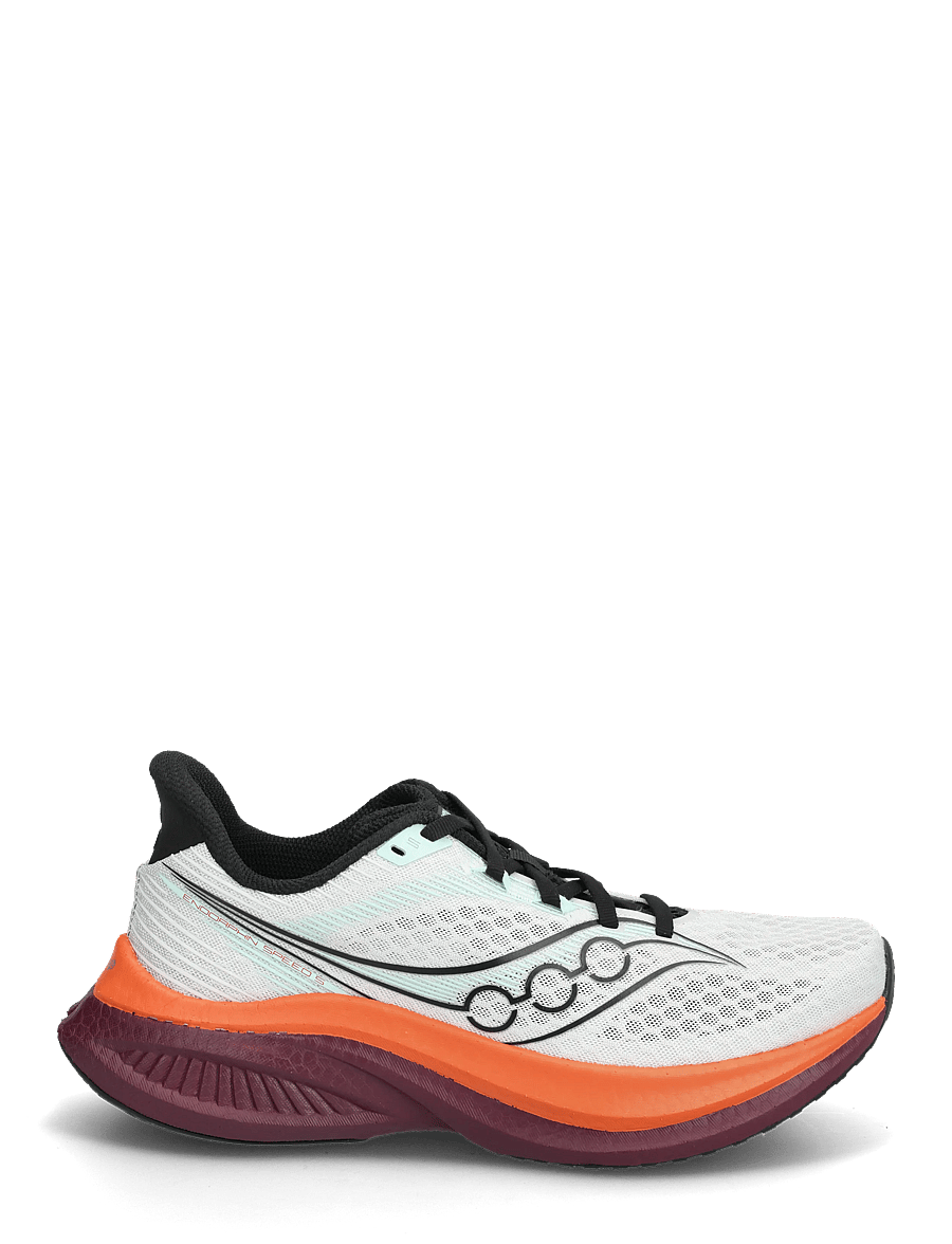Saucony - ENDORPHIN SPEED 5 - skriešanas apavi - white/crimson - 1