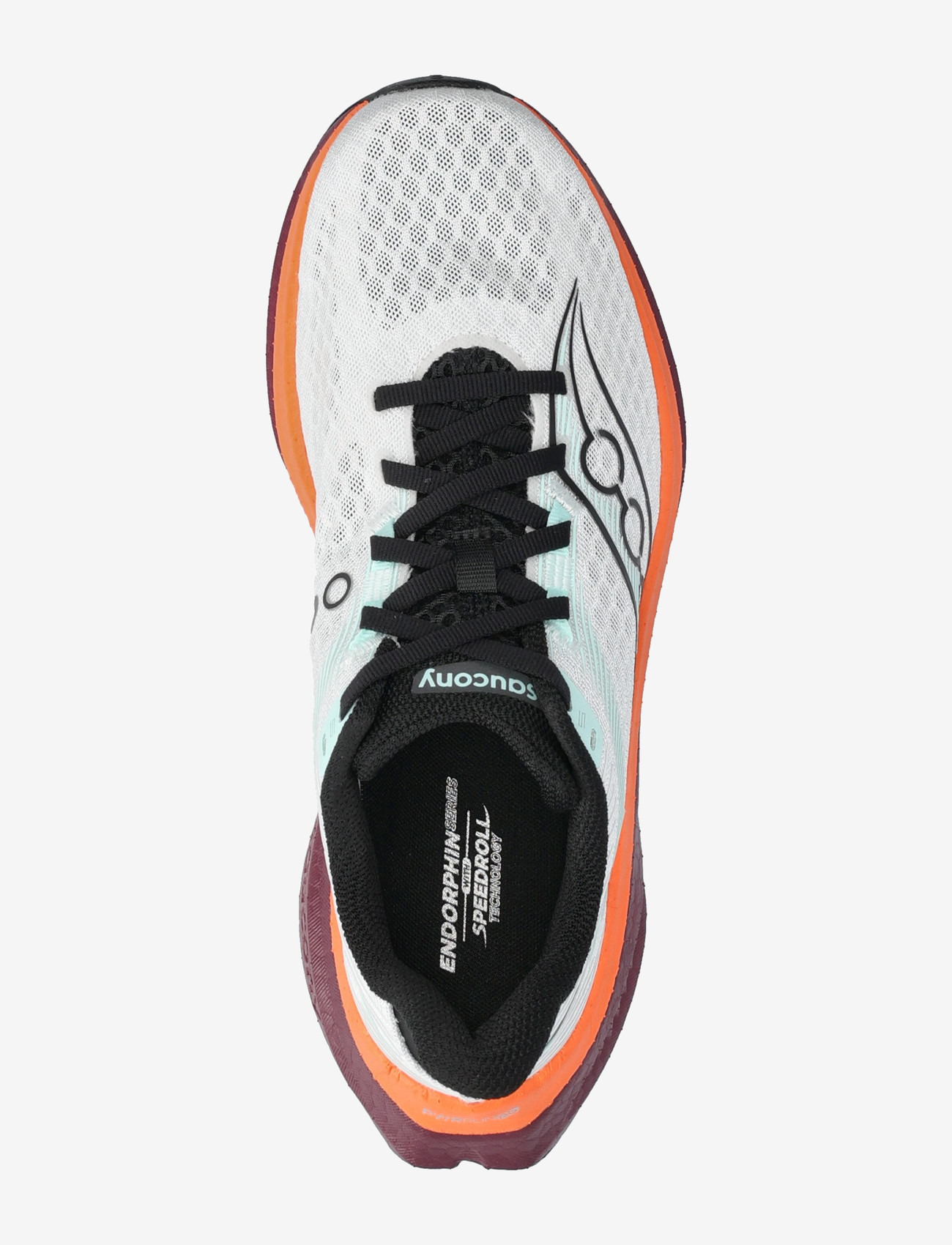 Saucony - ENDORPHIN SPEED 5 - løbesko - white/crimson - 3