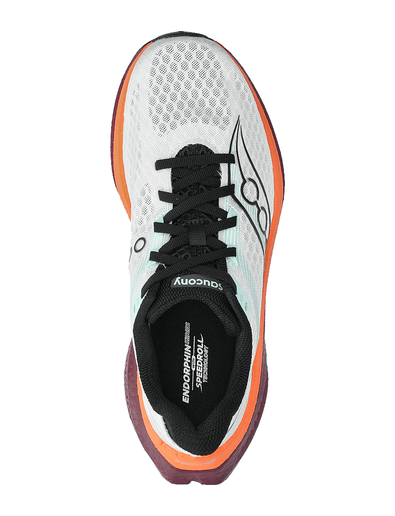 Saucony - ENDORPHIN SPEED 5 - løbesko - white/crimson - 3