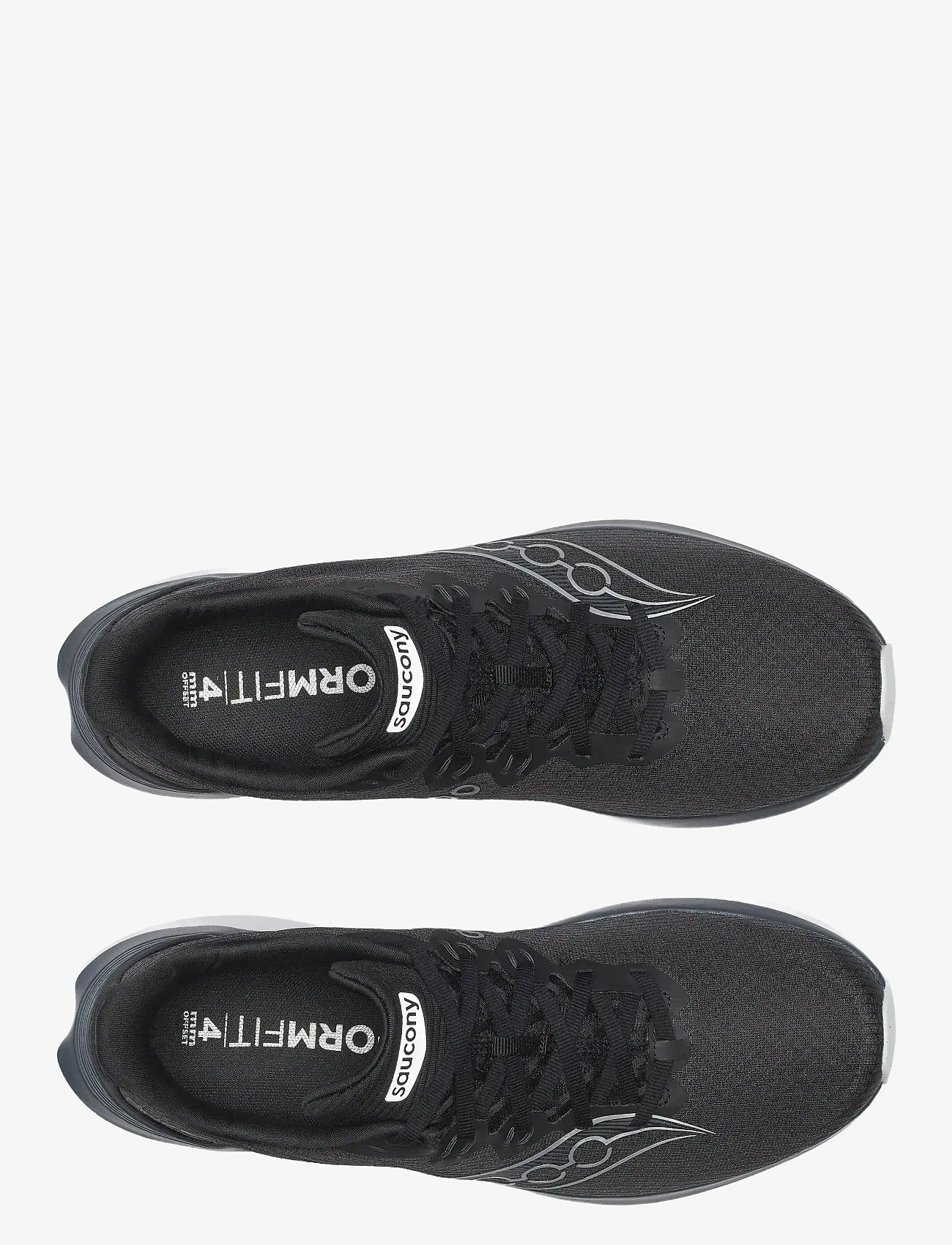 Saucony - KINVARA 16 - löparskor - black/white - 4