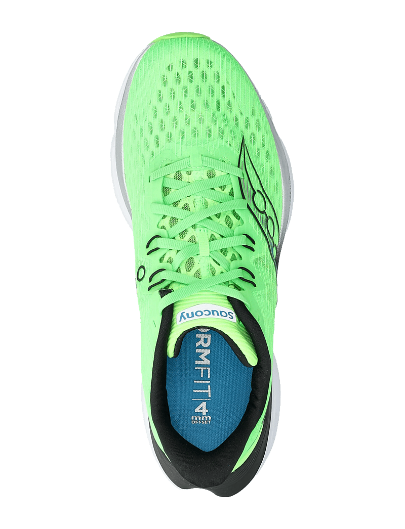 Saucony - KINVARA 16 - running shoes - slime/black - 3