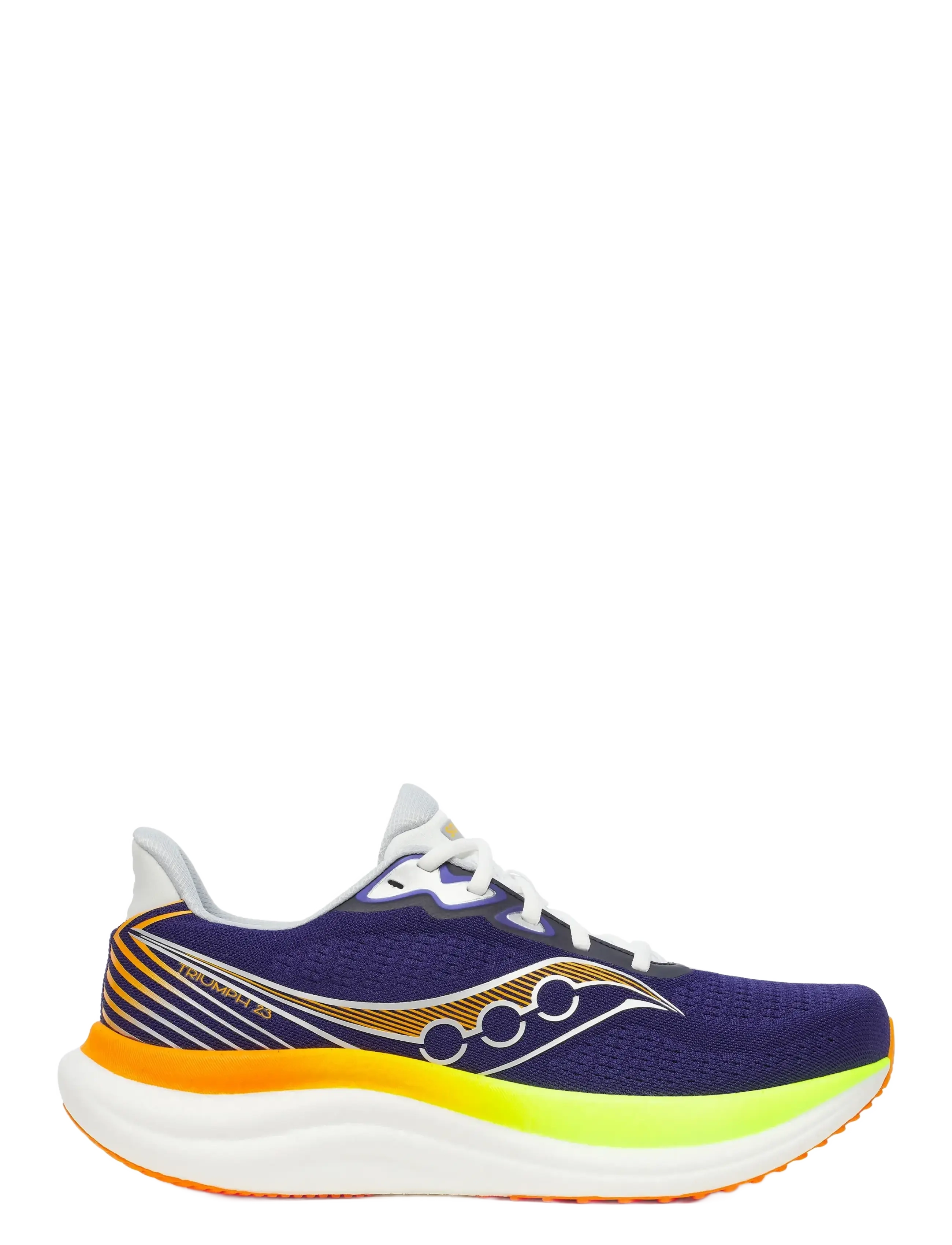 Saucony TRIUMPH 23 - Saucony - FRIGID/CITRON / navy