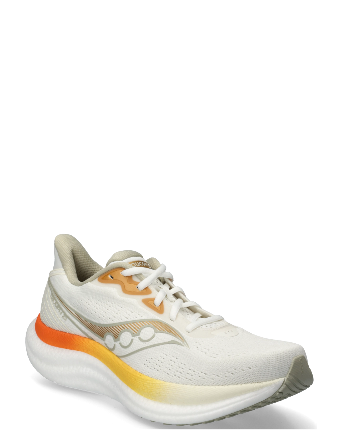 Saucony Triumph 23 Men - Laufschuhe - IVORY/FIRE / cream