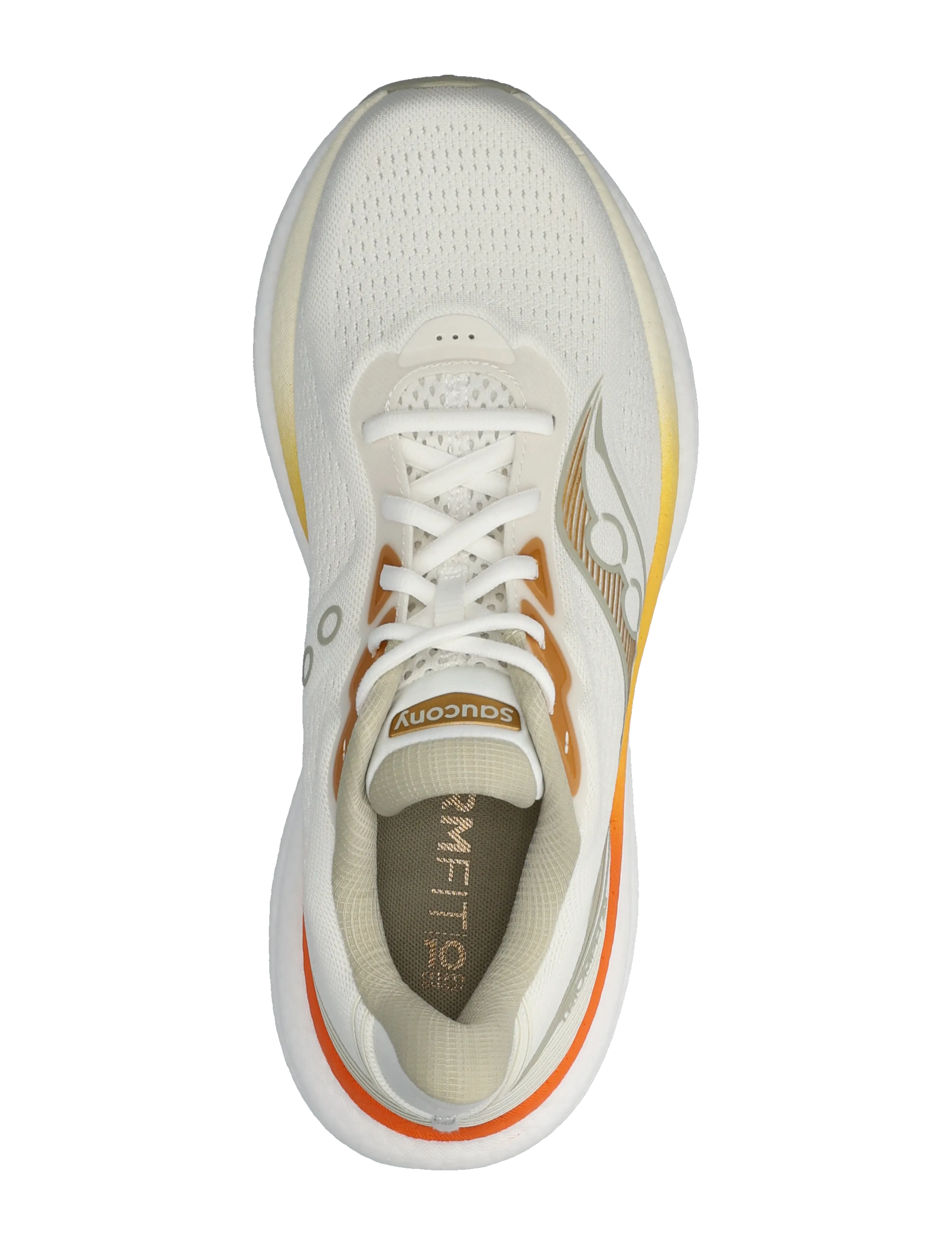 Saucony - Triumph 23 Men - löparskor - ivory/fire - 3