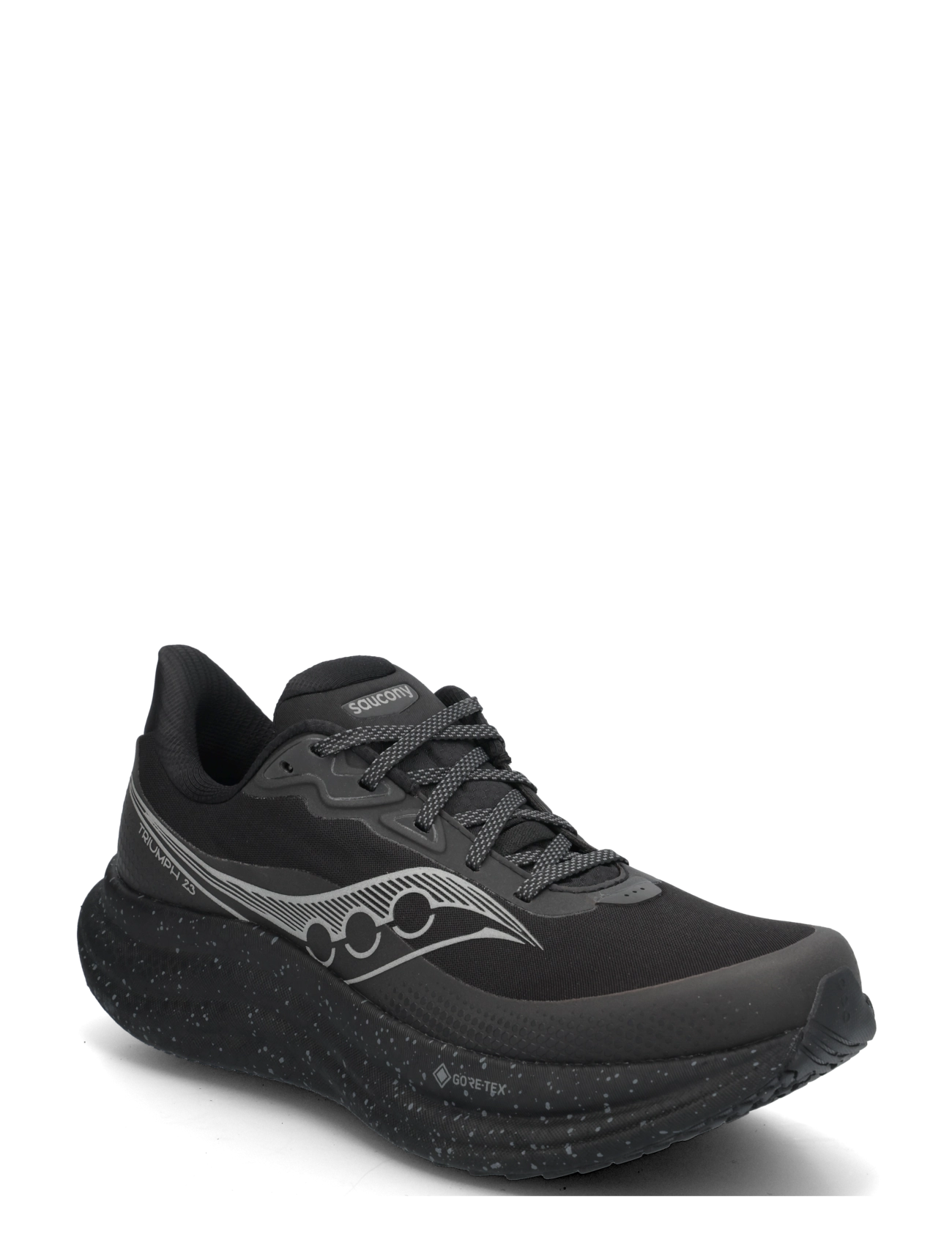 Saucony Triumph 23 GTX Men - Running Shoes - TRIPLE BLACK / black