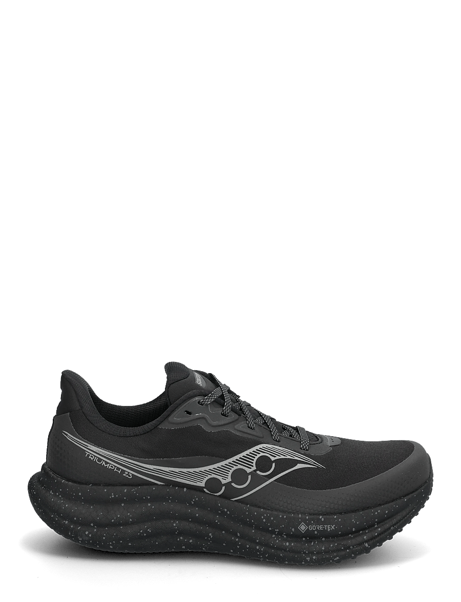 Saucony - Triumph 23 GTX Men - jooksujalatsid - triple black - 2