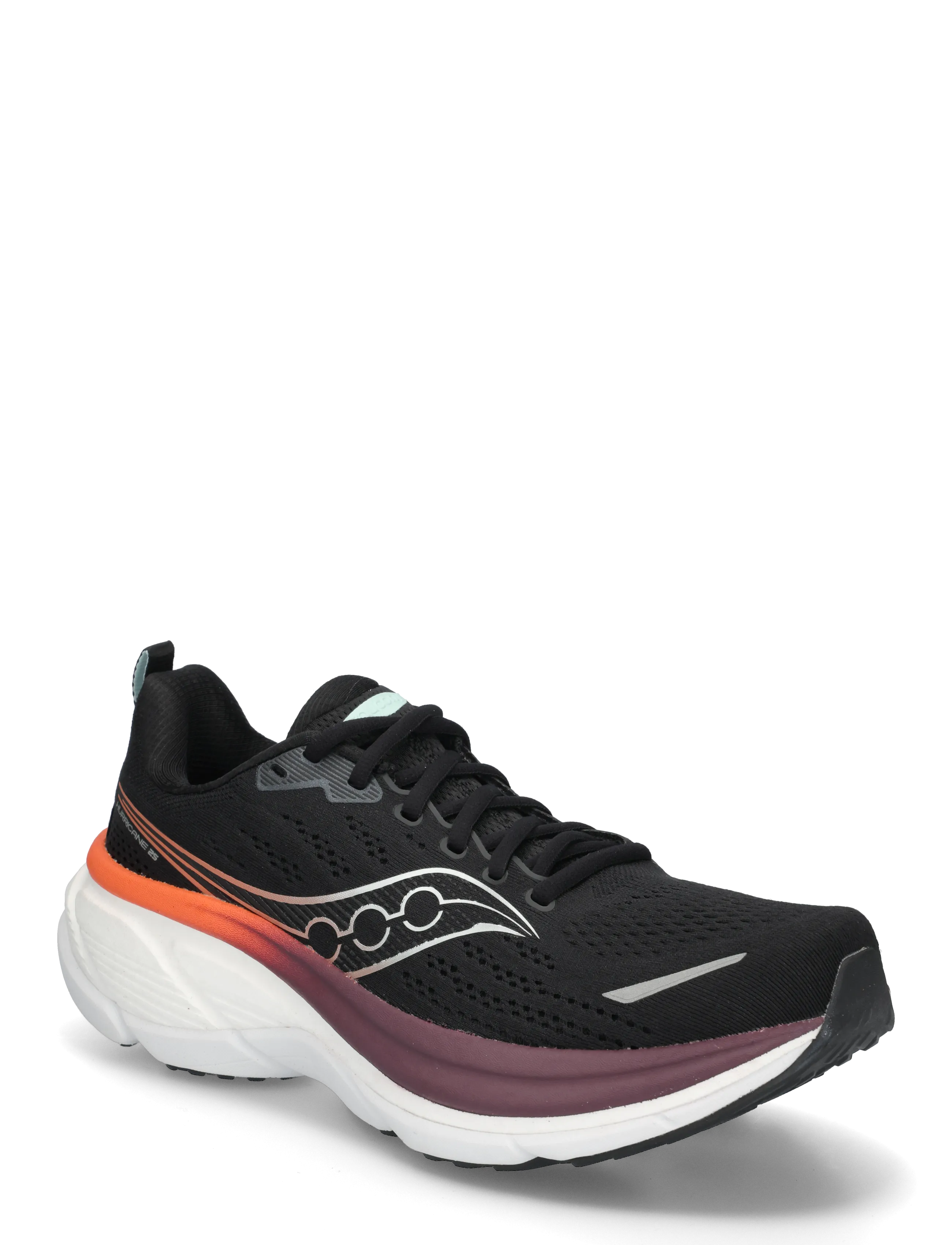 Saucony Hurricane 25 Men - Last chance - BLACK/CRIMSON / black