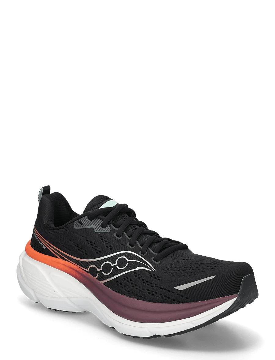 Saucony - Hurricane 25 Men - löparskor - black/crimson - 0