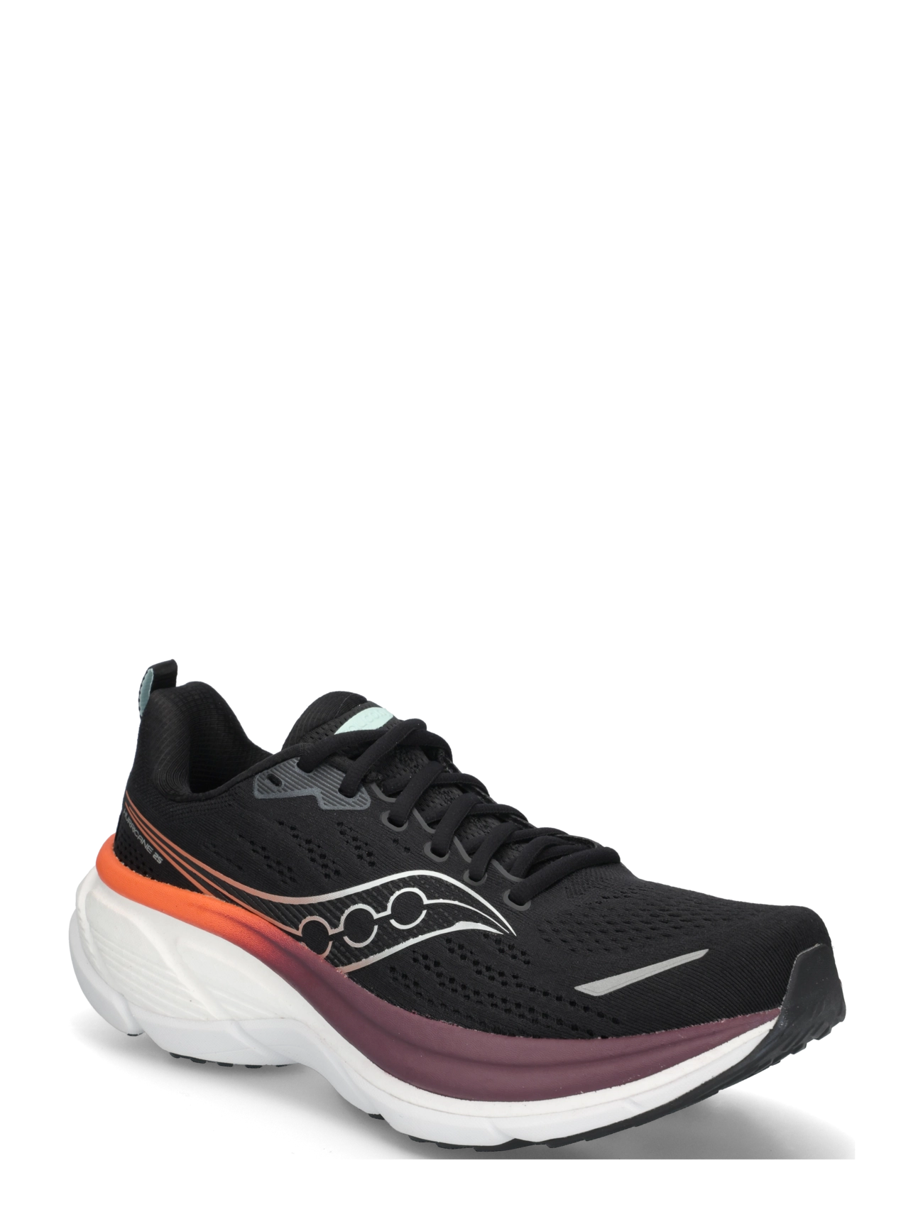 Saucony Hurricane 25 Men - Kingad - BLACK/CRIMSON / black