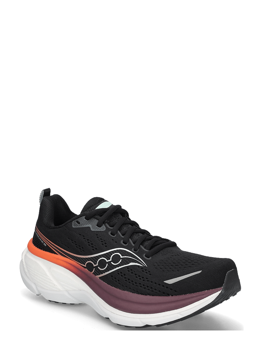 Saucony - Hurricane 25 Men - jooksujalatsid - black/crimson - 0