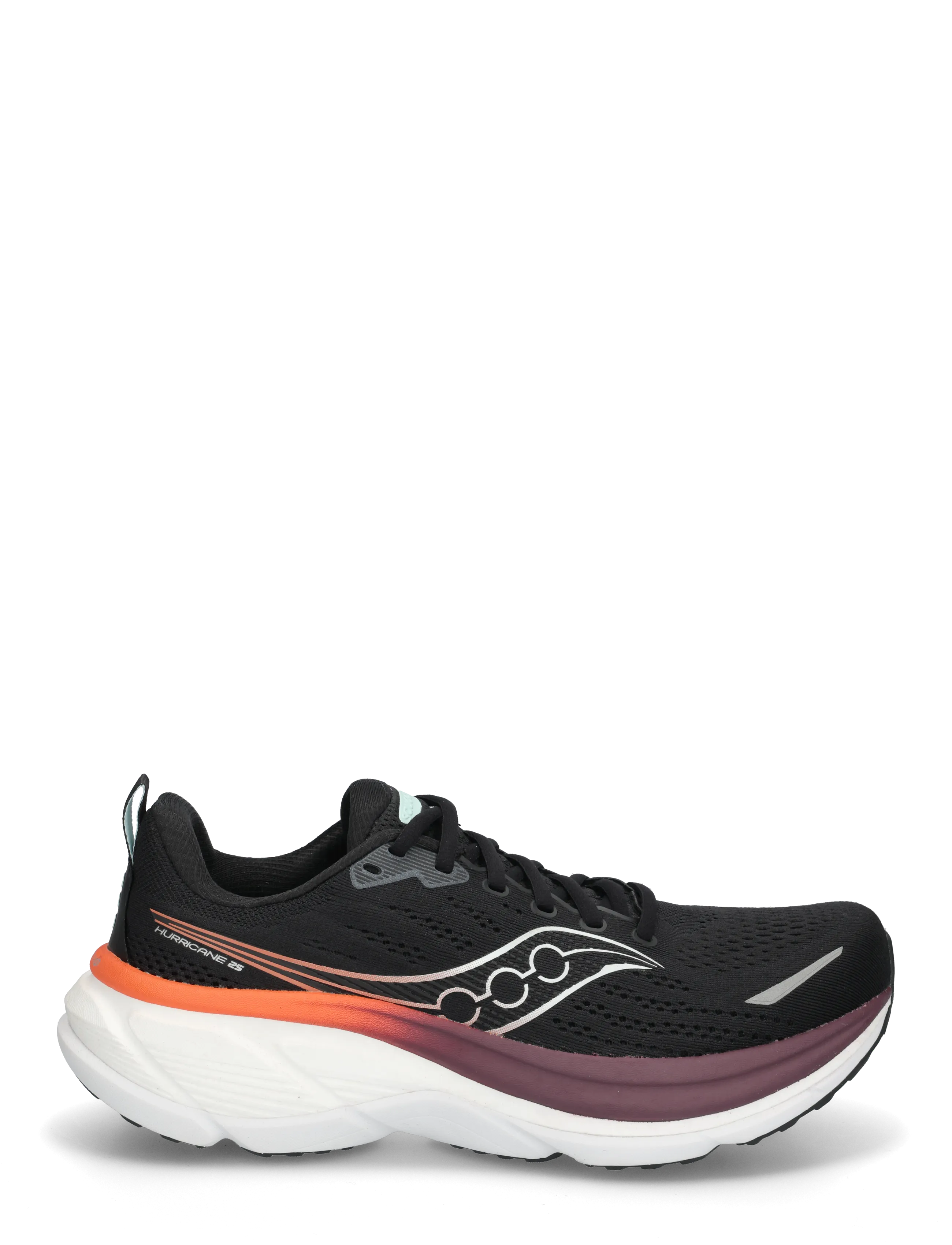 Saucony - Hurricane 25 Men - löparskor - black/crimson - 2