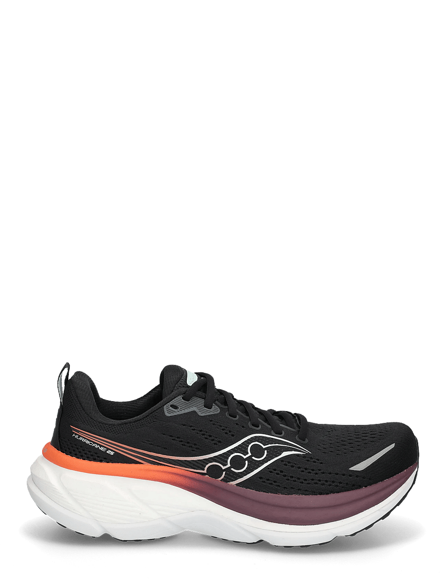 Saucony - Hurricane 25 Men - löparskor - black/crimson - 2
