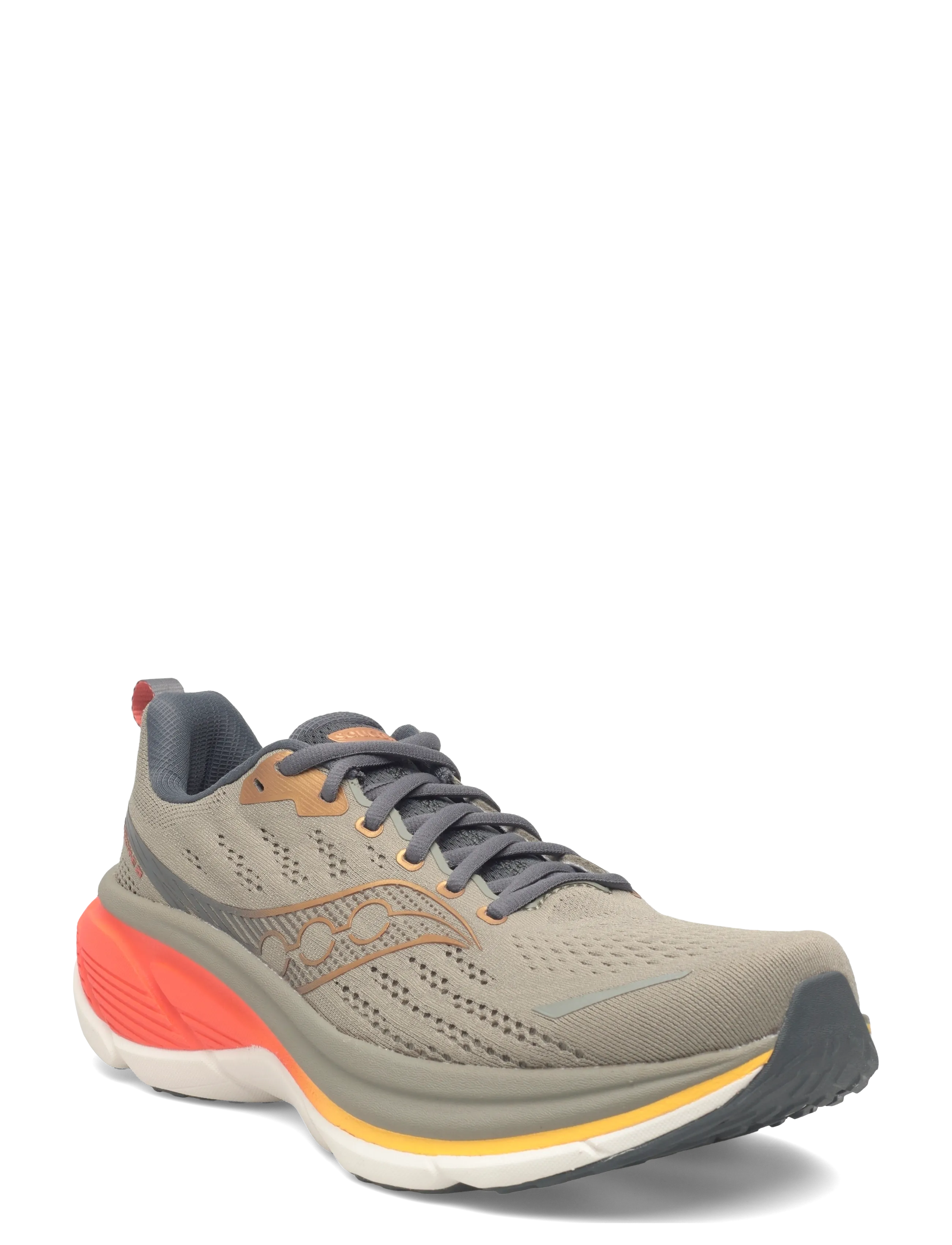 Saucony HURRICANE 25 - Saucony - LAUREL/FIRE / brown