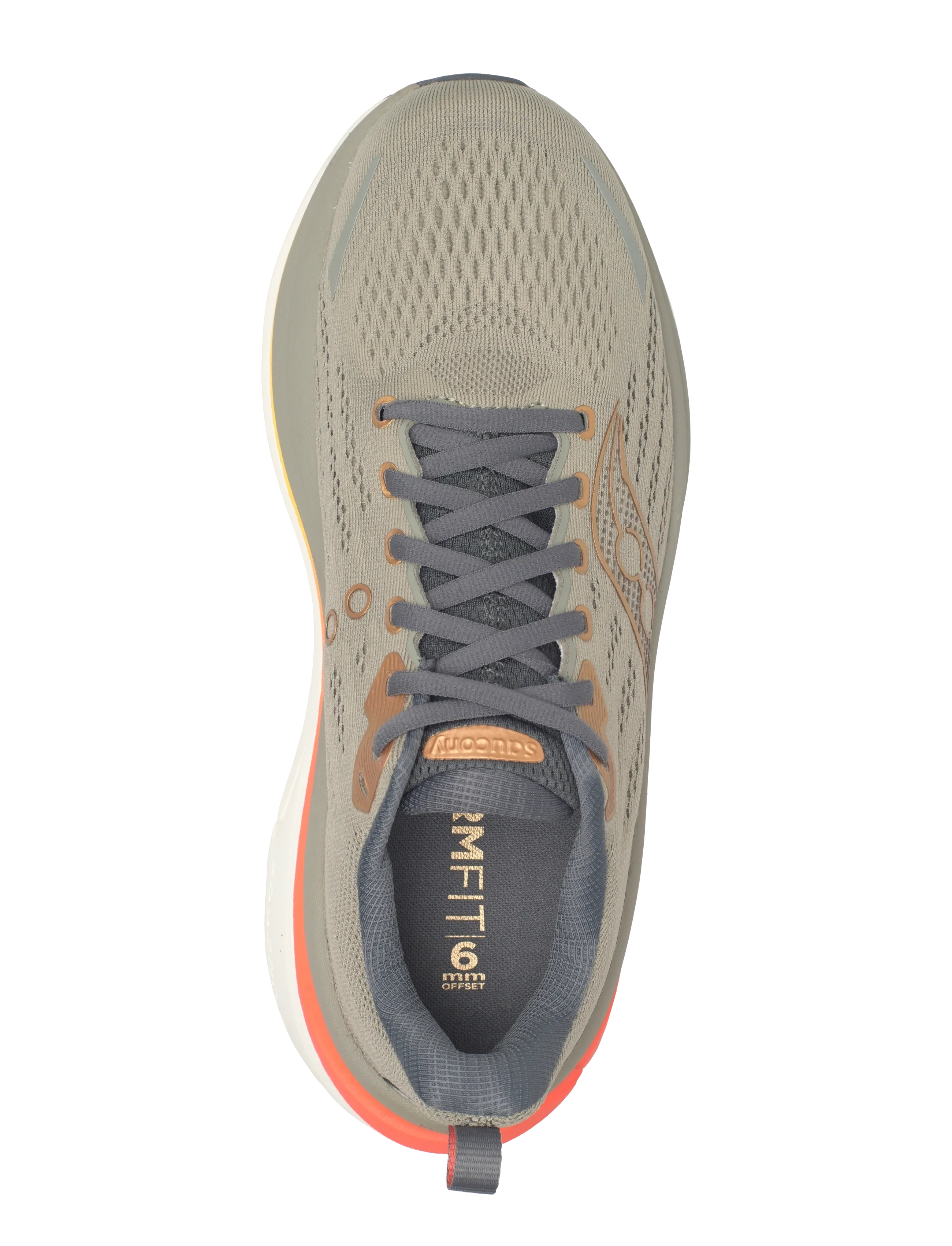Saucony - Hurricane 25 Men - running shoes - laurel/fire - 3
