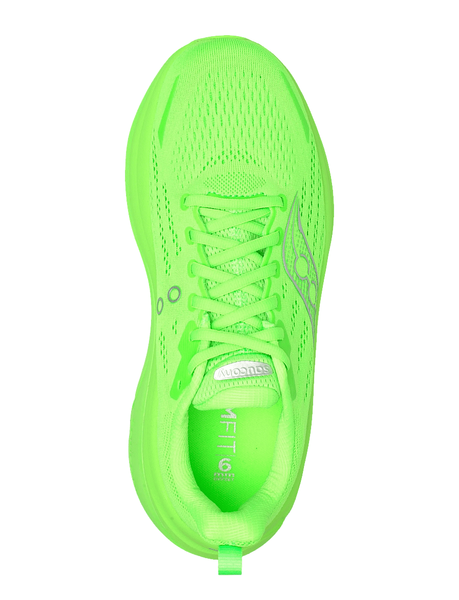 Saucony - HURRICANE 25 - løbesko - slime/silver - 3
