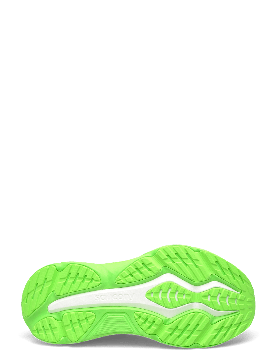 Saucony - HURRICANE 25 - løbesko - slime/silver - 4