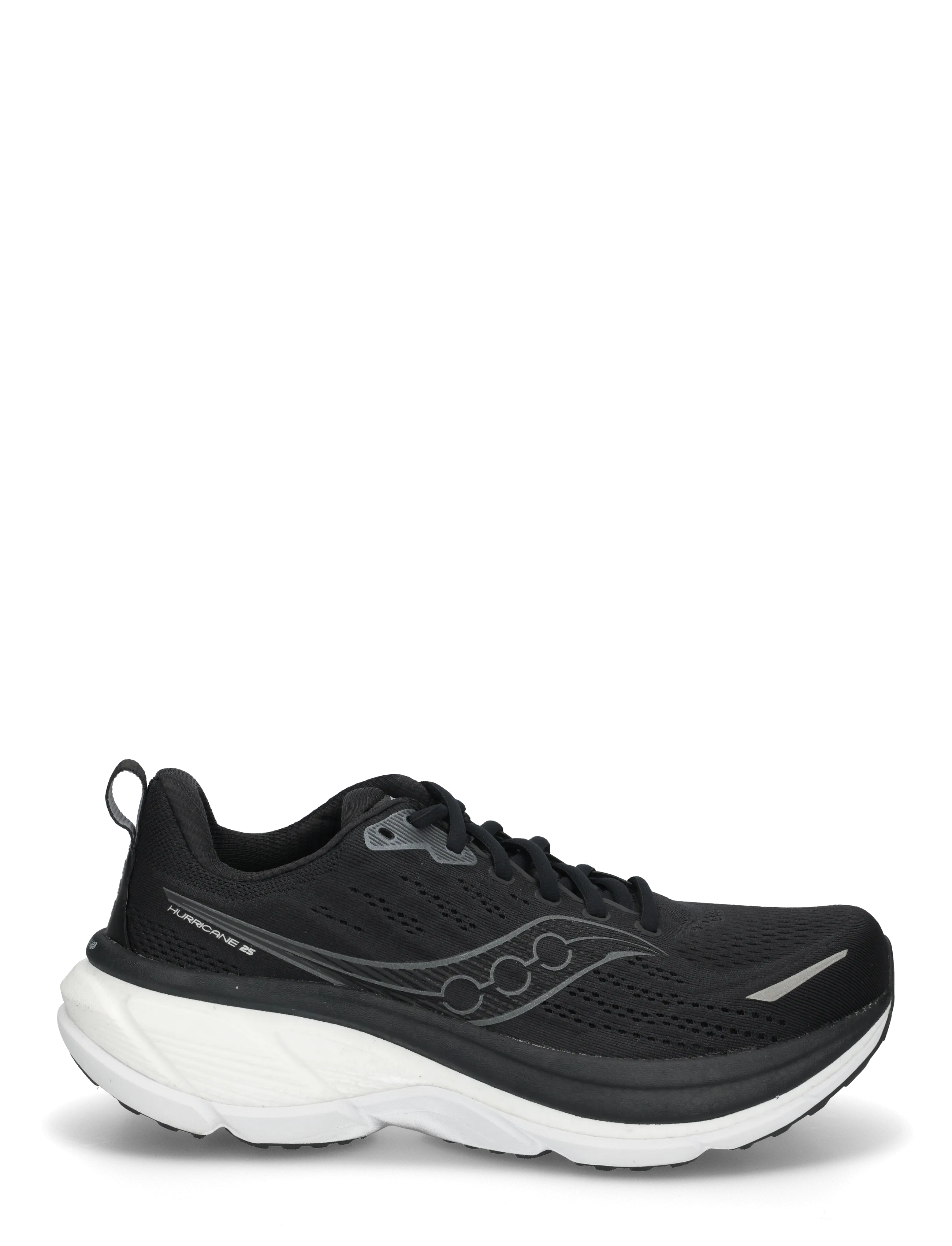 Saucony - Hurricane 25 Wide Men - löparskor - black/white - 2