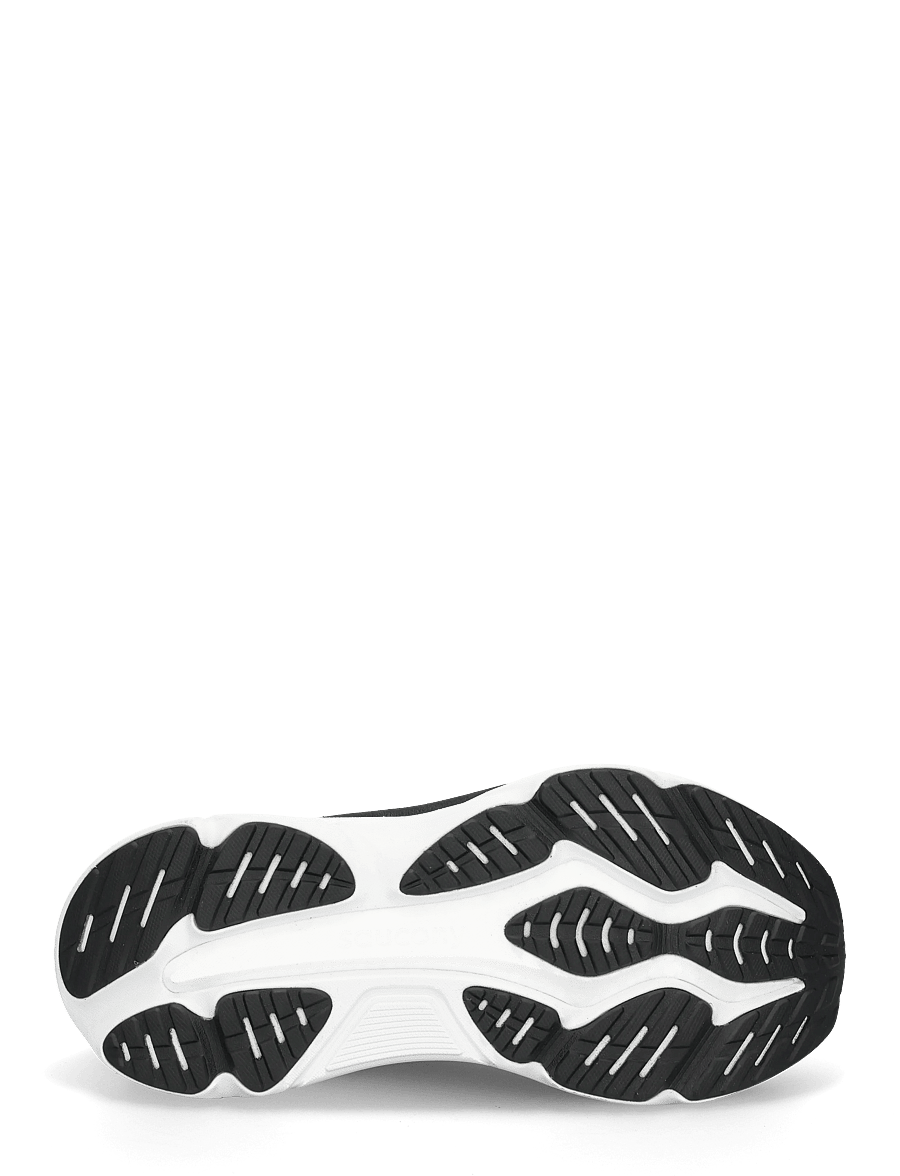 Saucony - Hurricane 25 Wide Men - löparskor - black/white - 4