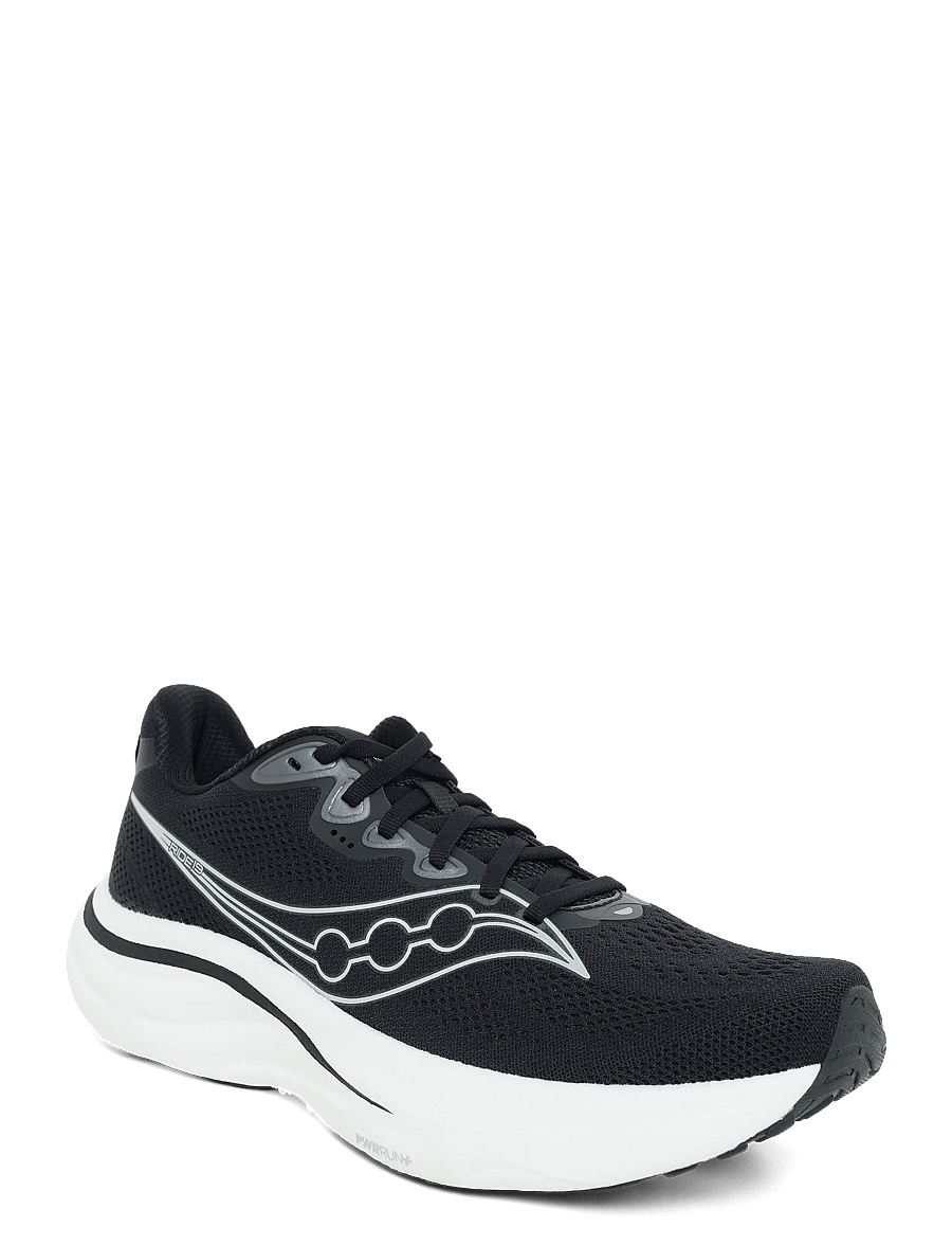 Saucony - RIDE 19 - laufschuhe - black/silver - 0