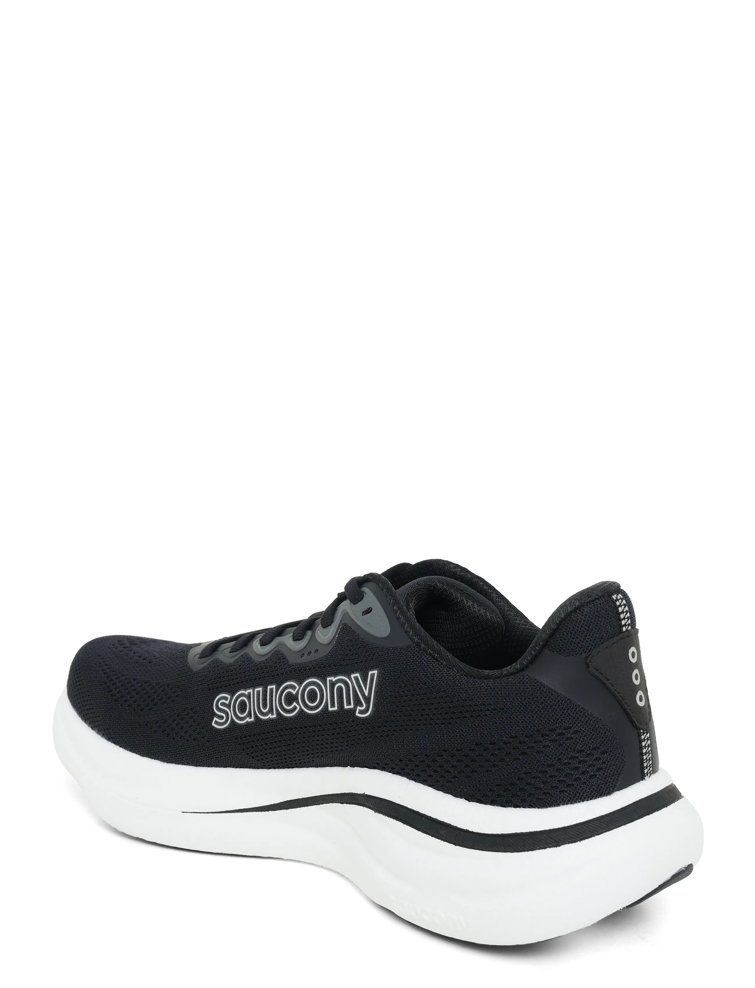 Saucony - RIDE 19 - running shoes - black/silver - 1