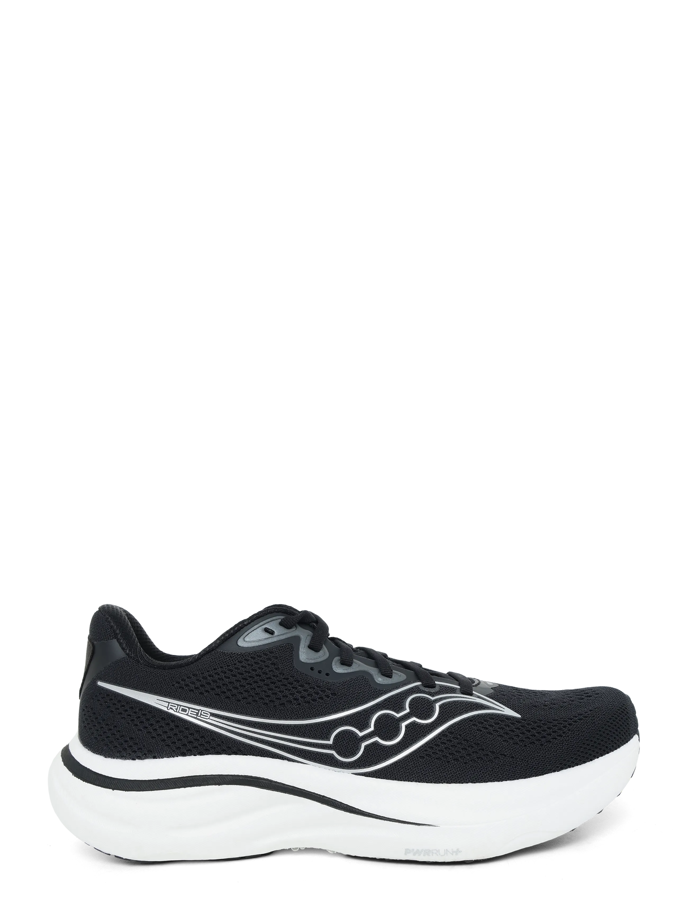 Saucony - RIDE 19 - running shoes - black/silver - 2