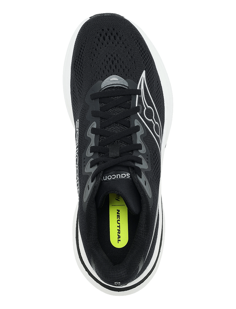 Saucony - RIDE 19 - laufschuhe - black/silver - 3
