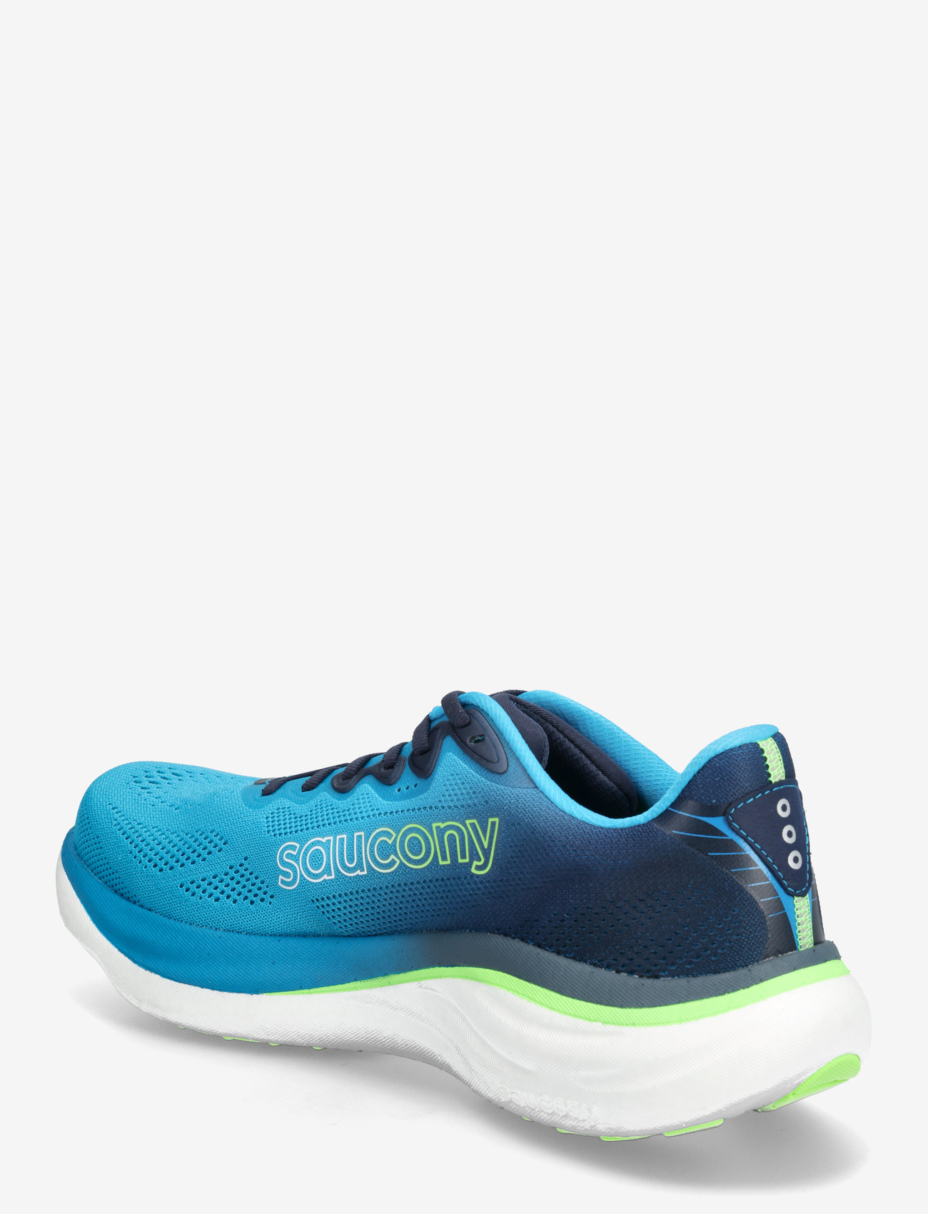 Saucony - RIDE 19 - løbesko - cobalt/slime - 2