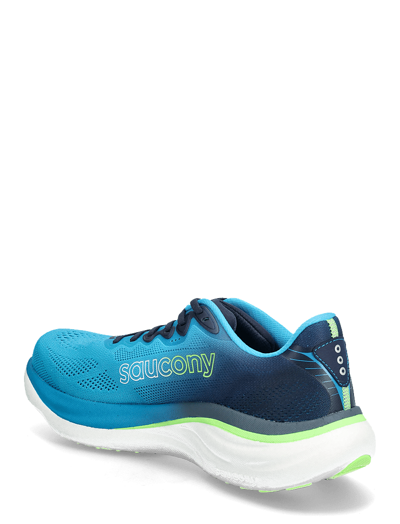 Saucony - RIDE 19 - løbesko - cobalt/slime - 2