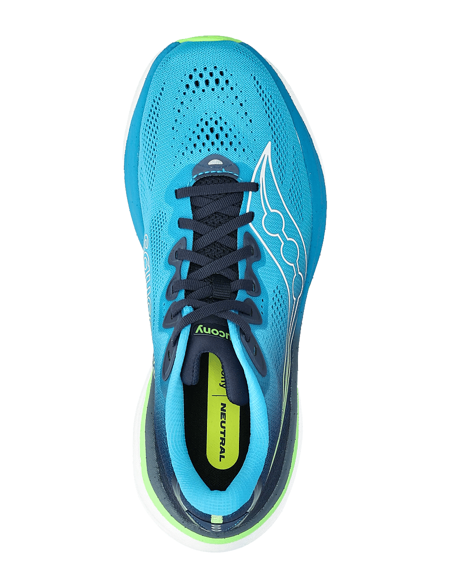 Saucony - RIDE 19 - hlaupaskór - cobalt/slime - 3