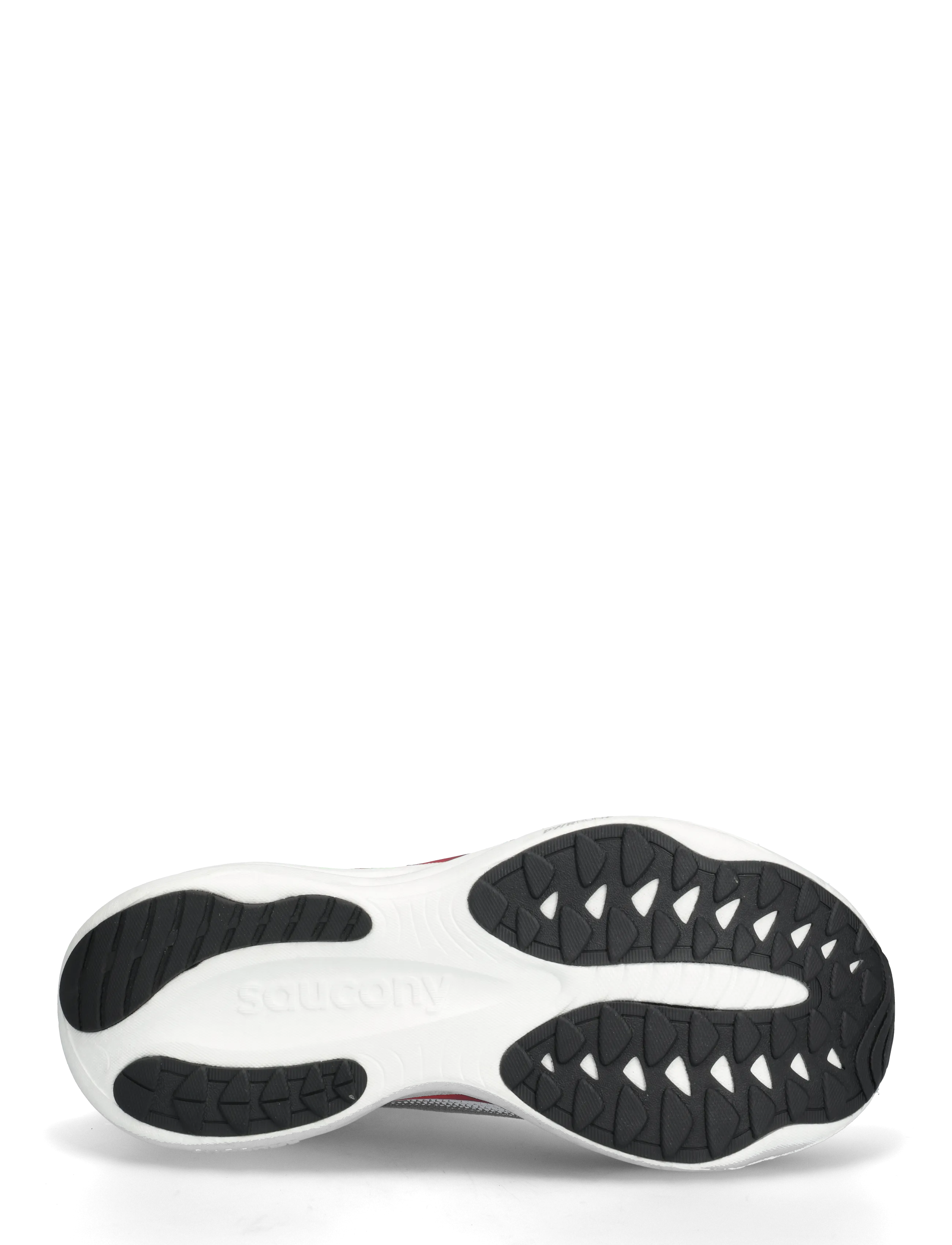 Saucony - RIDE 19 - laufschuhe - white/crimson - 4