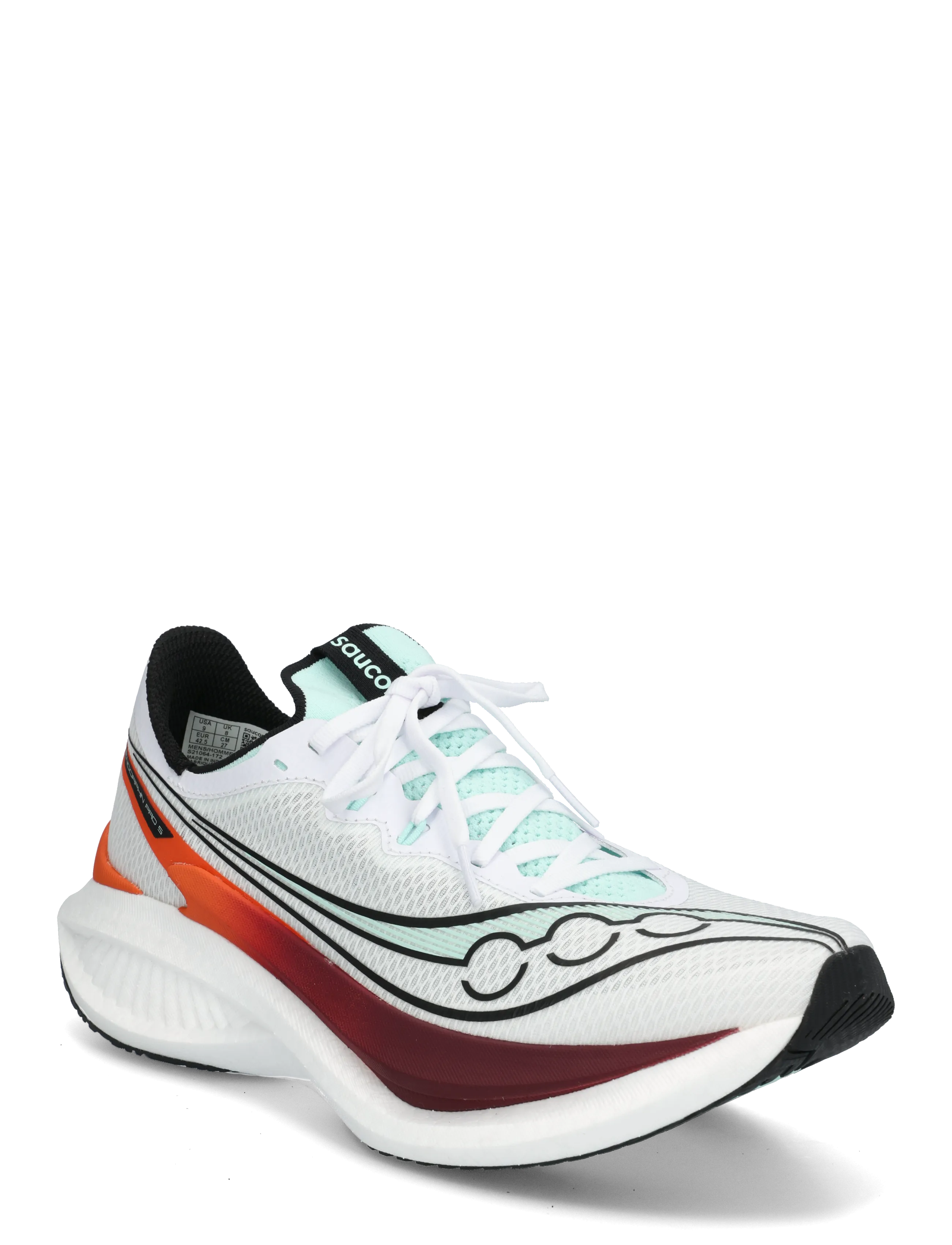 Saucony Endorphin Pro 5 Men - Last chance - WHITE/CRIMSON / white