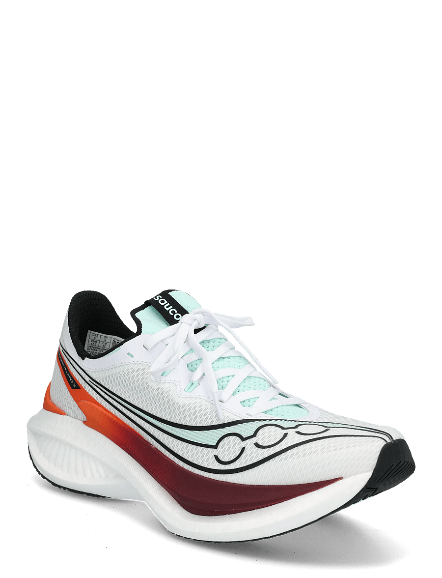 Saucony - Endorphin Pro 5 Men - löparskor - white/crimson - 0