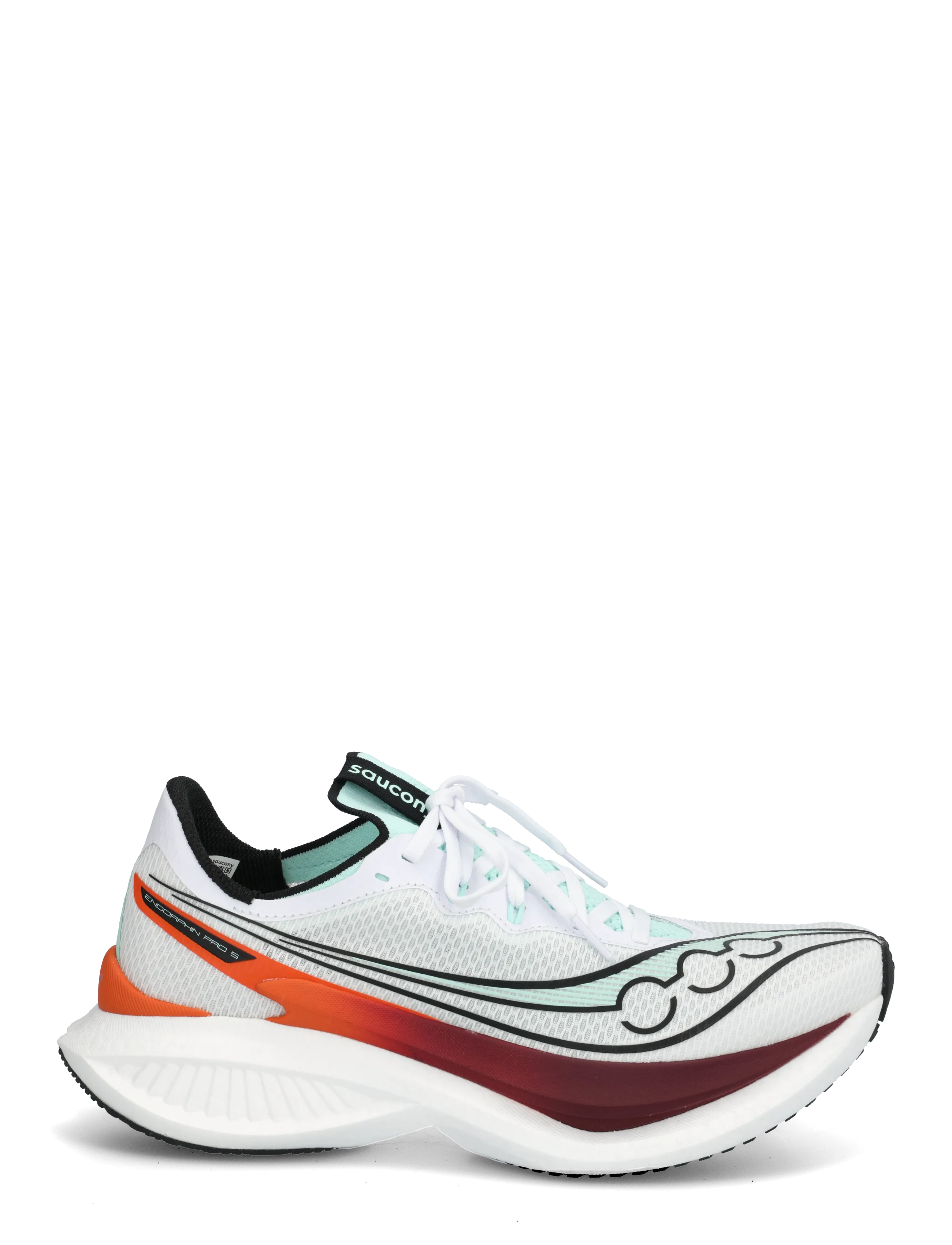 Saucony - Endorphin Pro 5 Men - löparskor - white/crimson - 2
