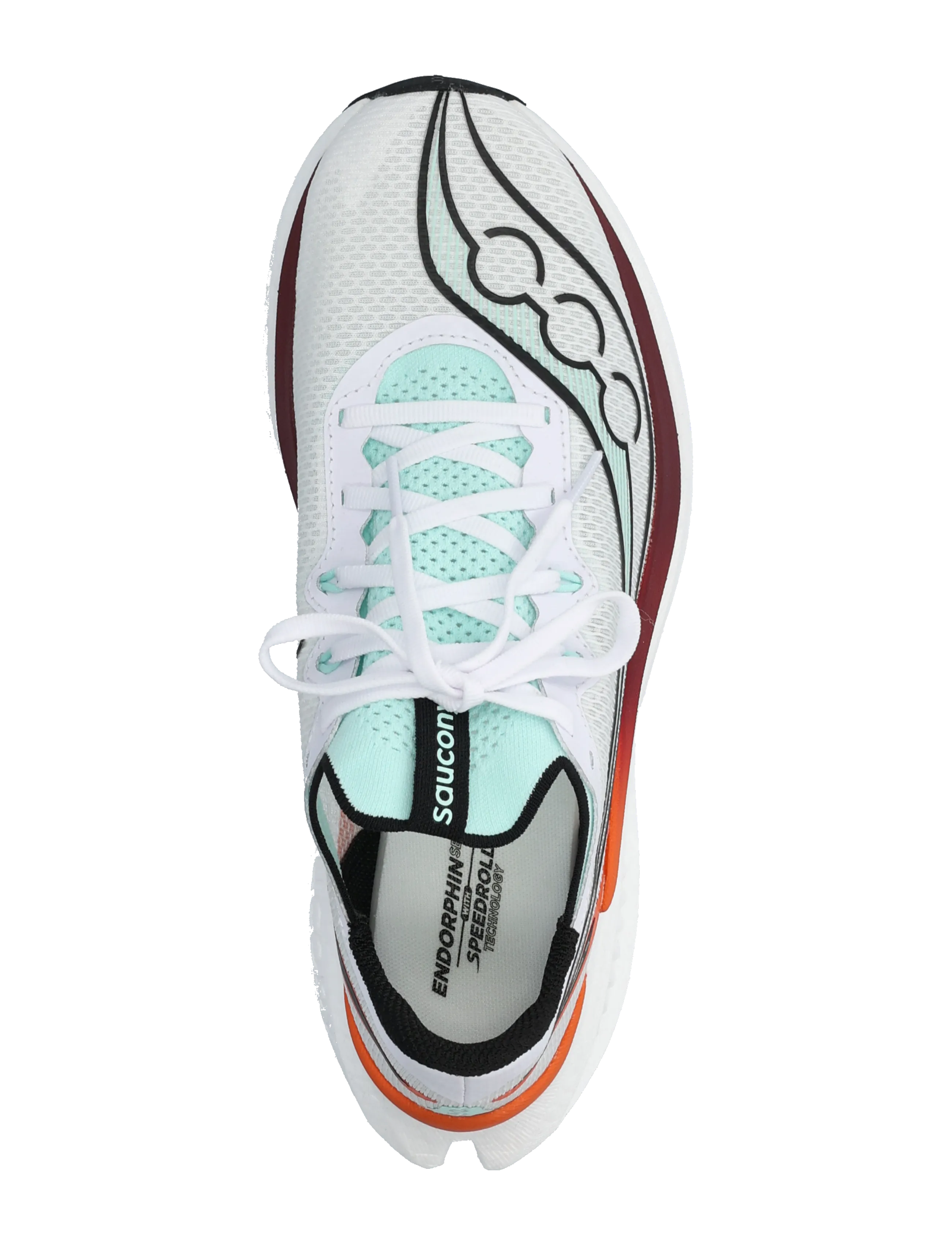 Saucony - Endorphin Pro 5 Men - löparskor - white/crimson - 3