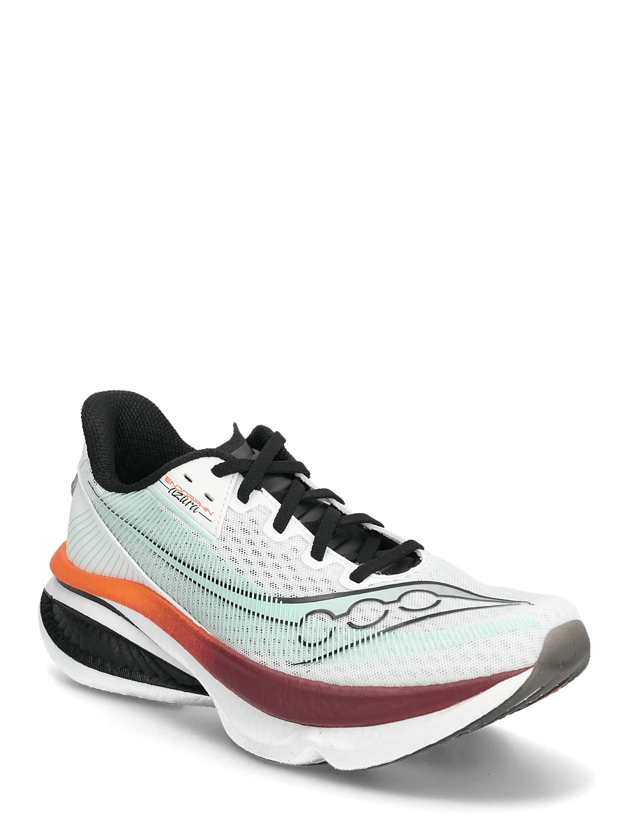 Saucony - ENDORPHIN AZURA - skriešanas apavi - white/crimson - 0